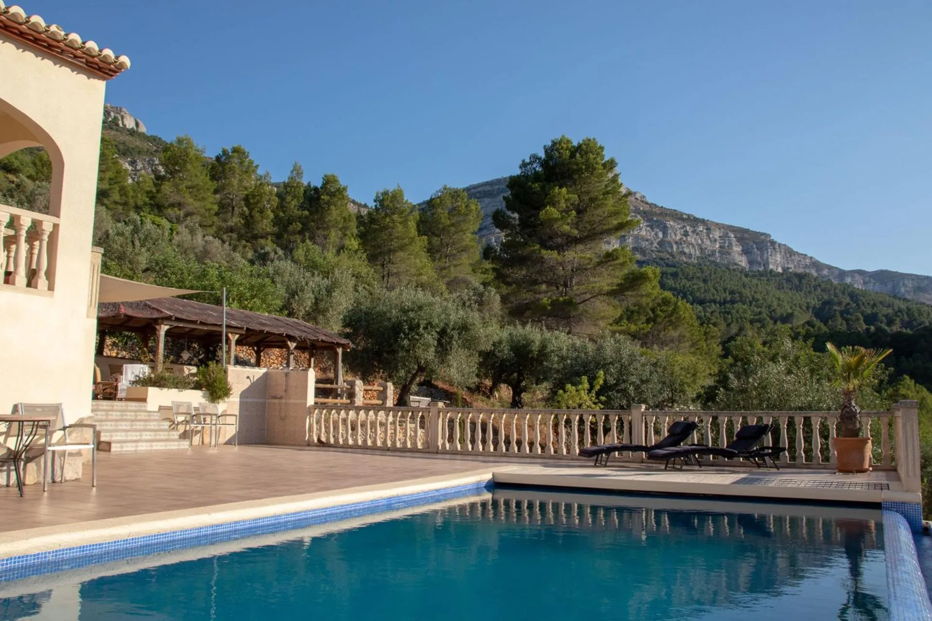 Mountain view in Villa Foia Vella - adults only