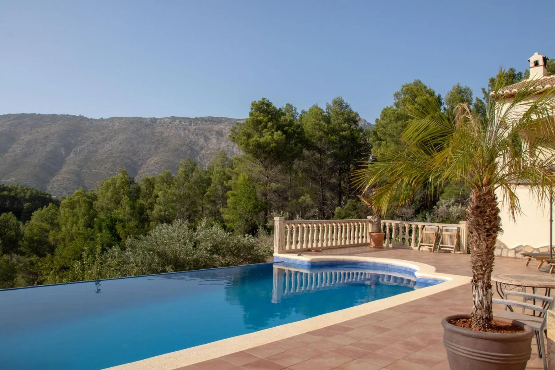 Mountain view in Villa Foia Vella - adults only