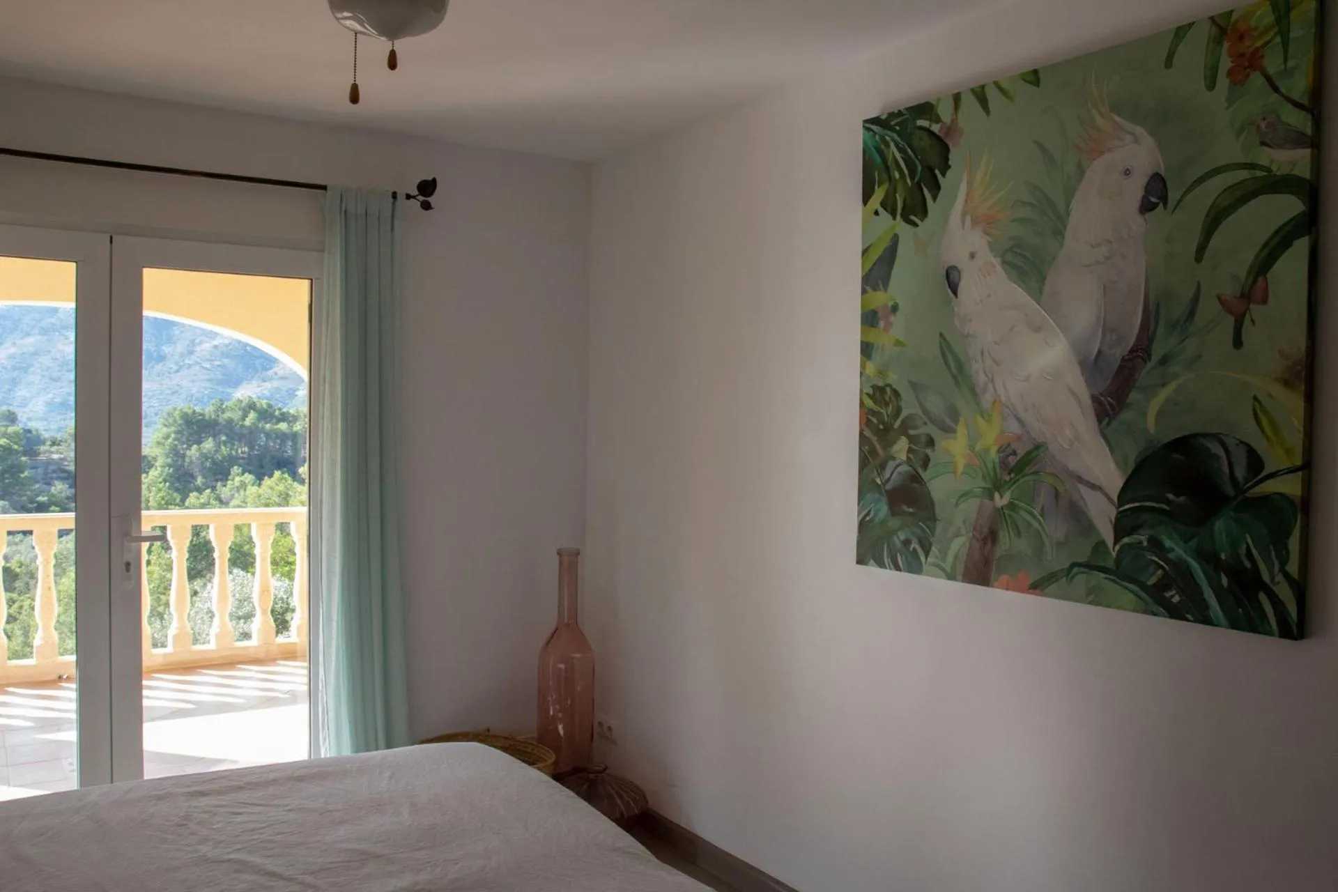 Bedroom, Bed in Villa Foia Vella - adults only