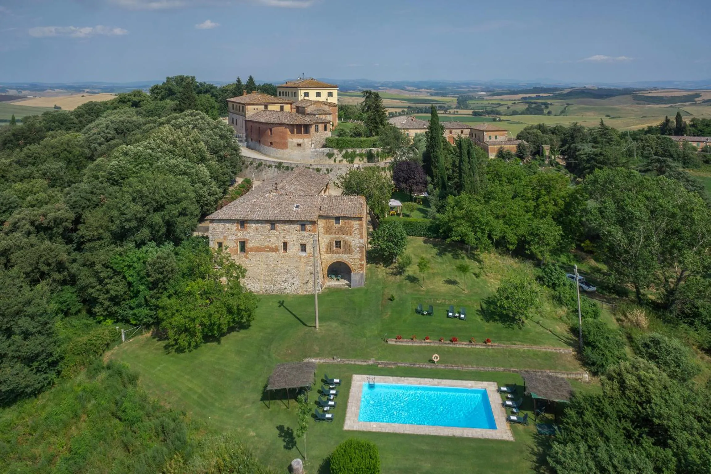 View (from property/room) in Appartamenti Villa e Fattoria di Radi Tuscany
