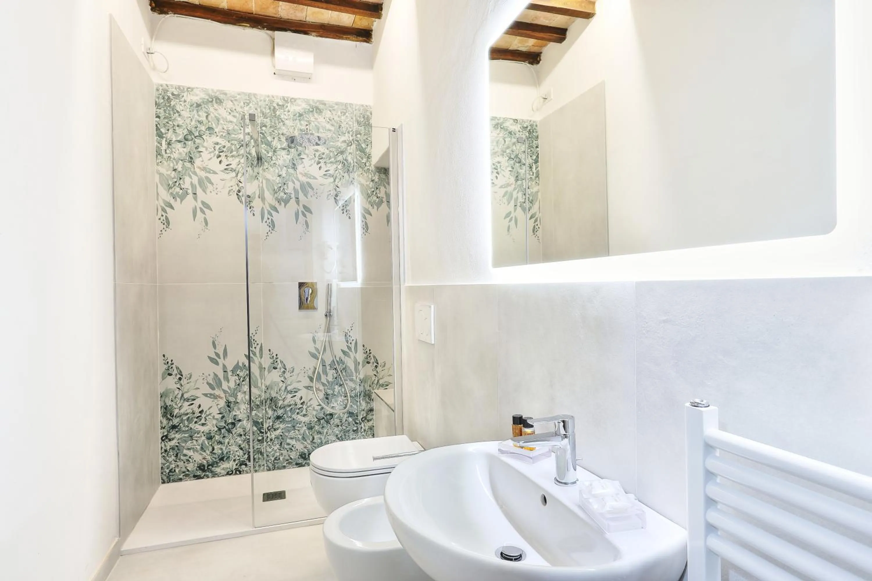 Bathroom in Appartamenti Villa e Fattoria di Radi Tuscany