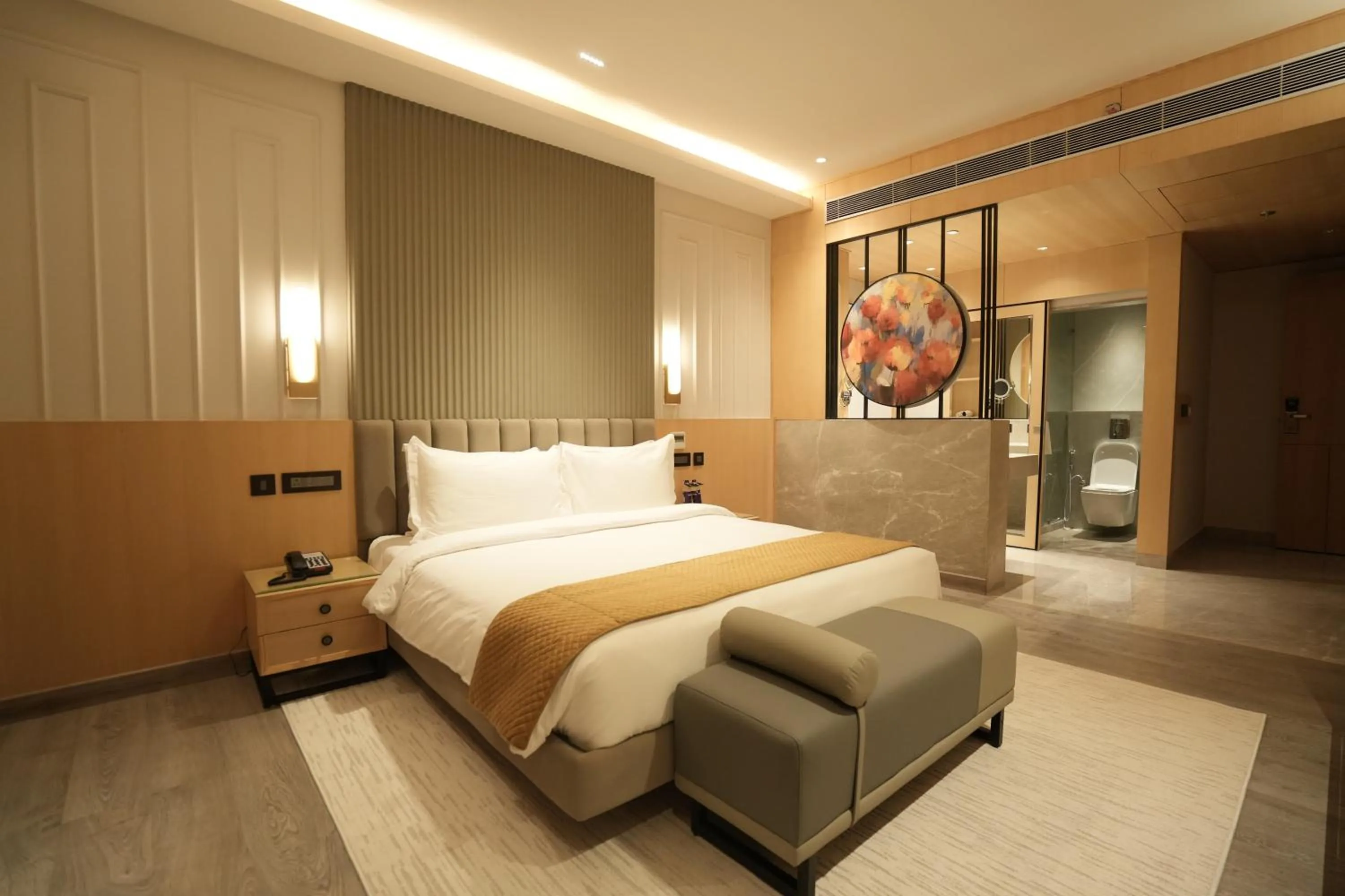 Photo of the whole room, Bed in Hotel JSR Continental