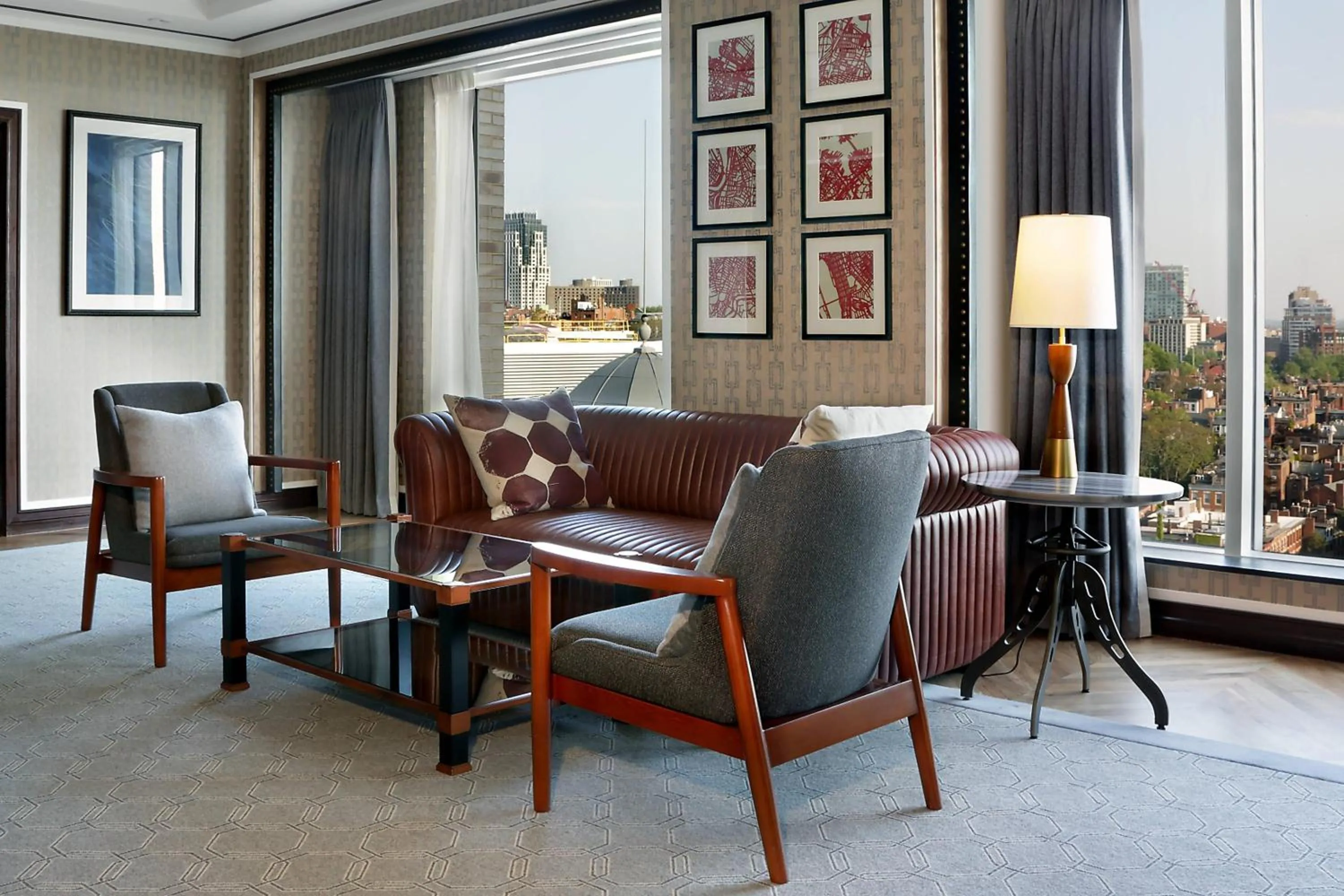Living room in The Liberty, a Luxury Collection Hotel, Boston