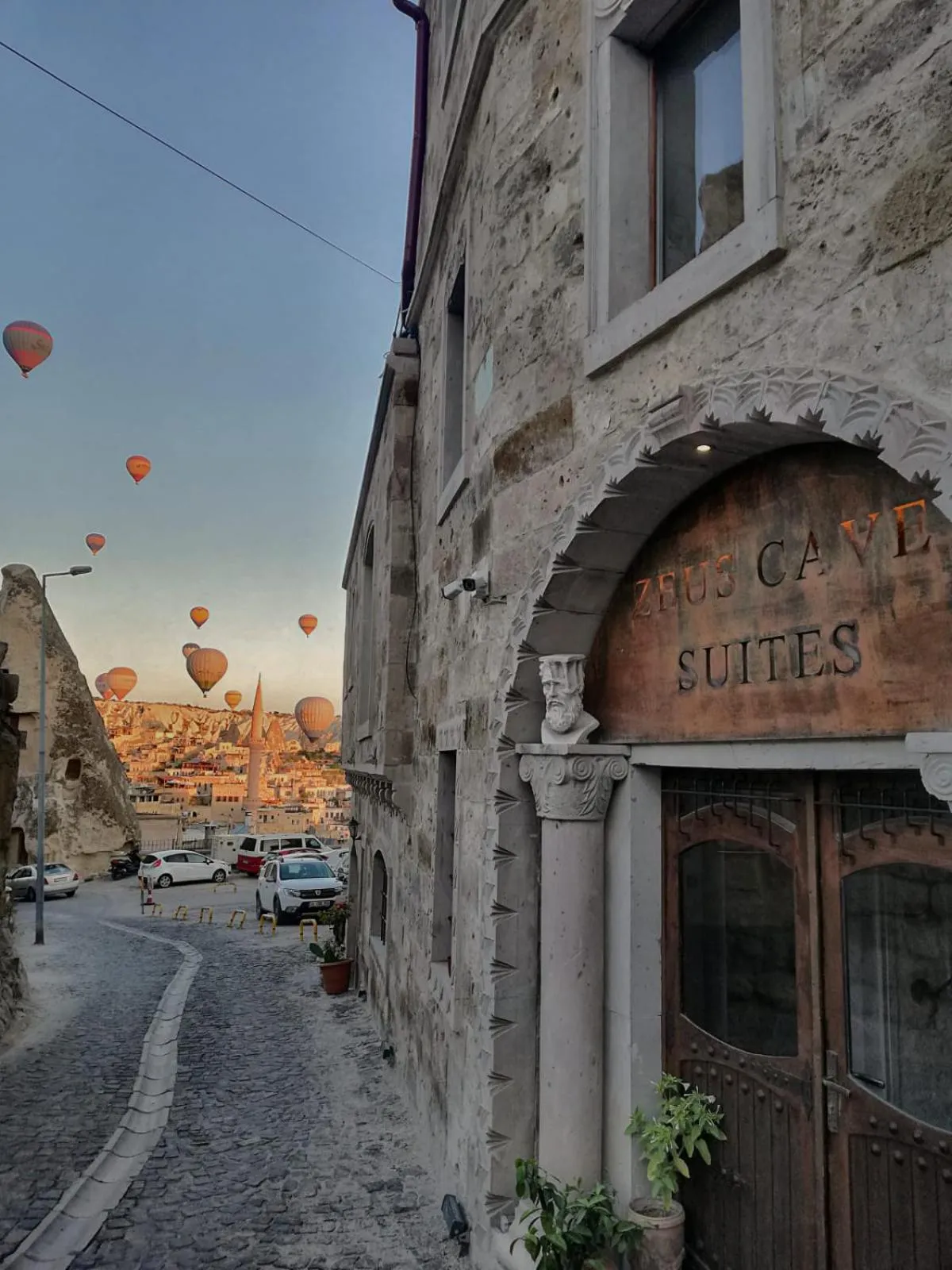 Property building in Zeus Cave Suites