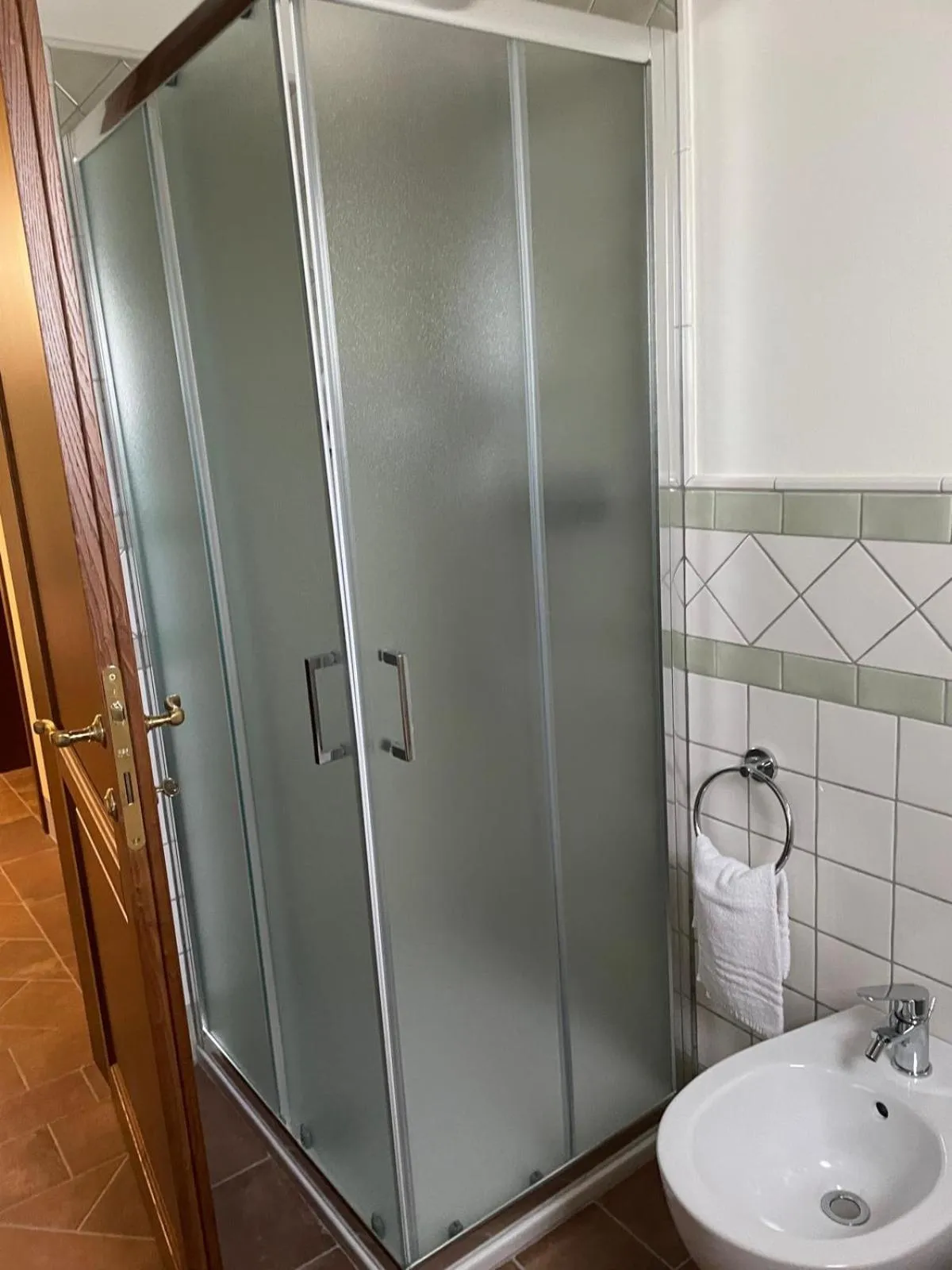 Shower in Agriturismo Musignano