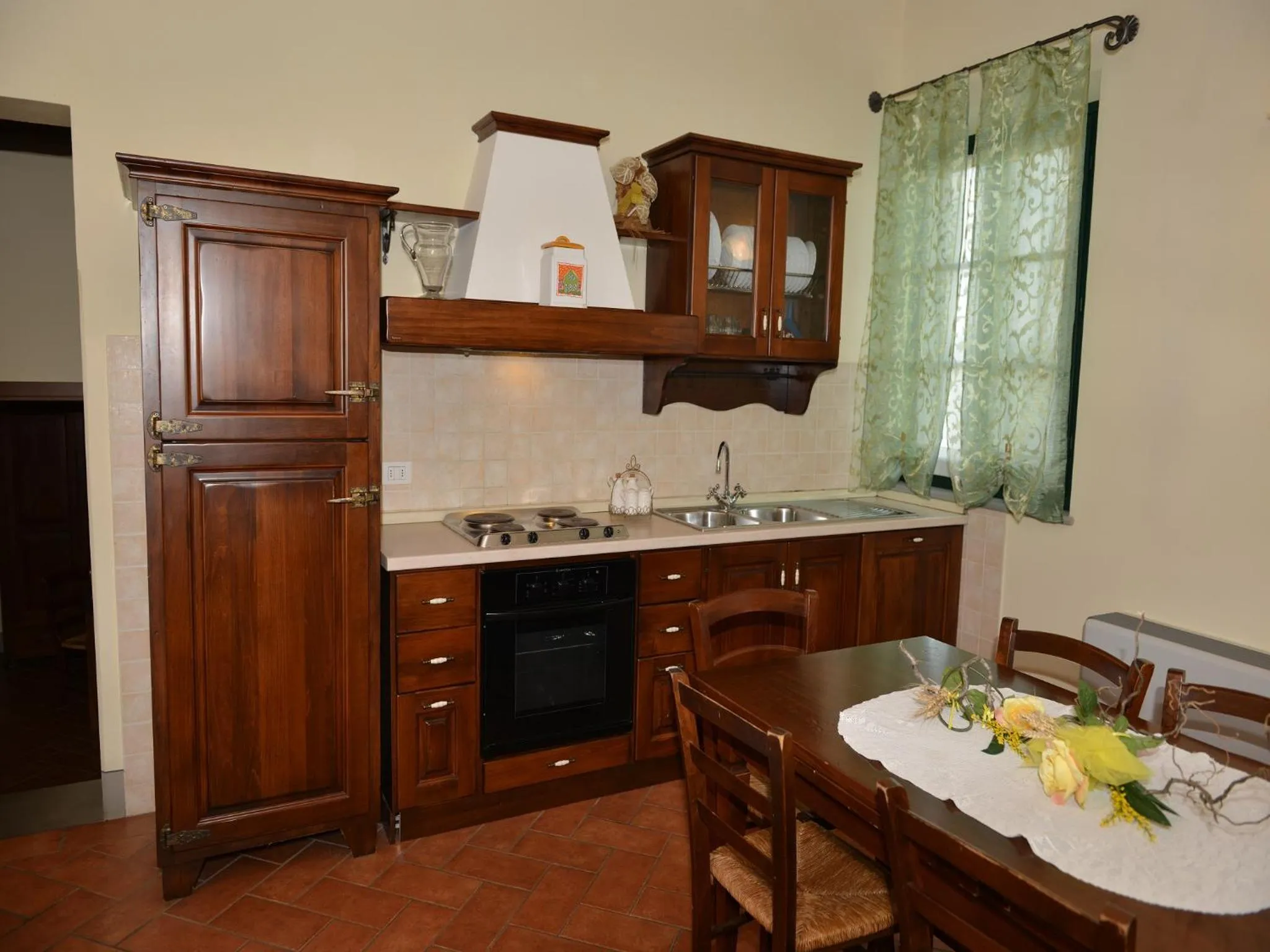 Kitchen or kitchenette in Agriturismo Musignano