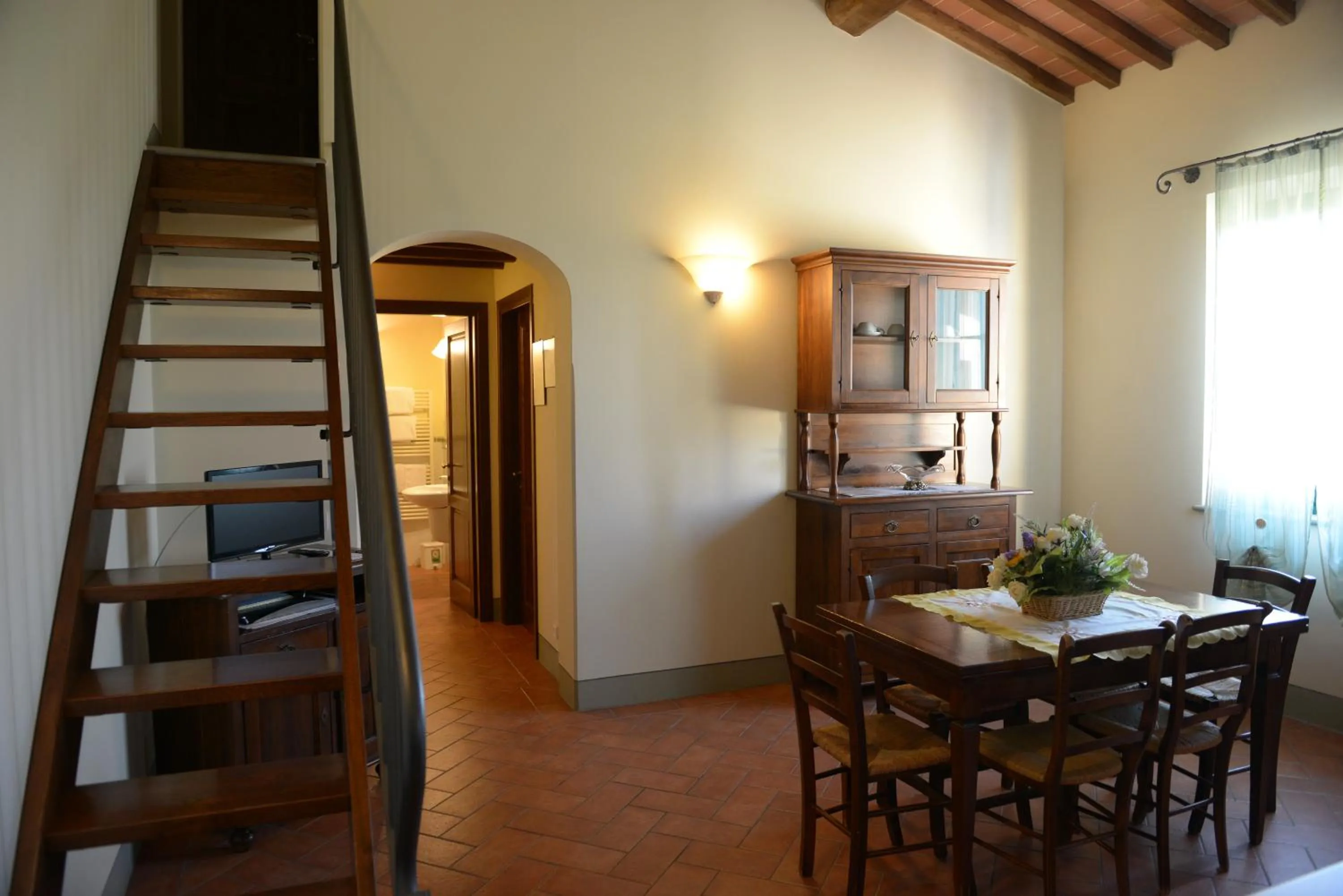 Communal lounge/ TV room in Agriturismo Musignano