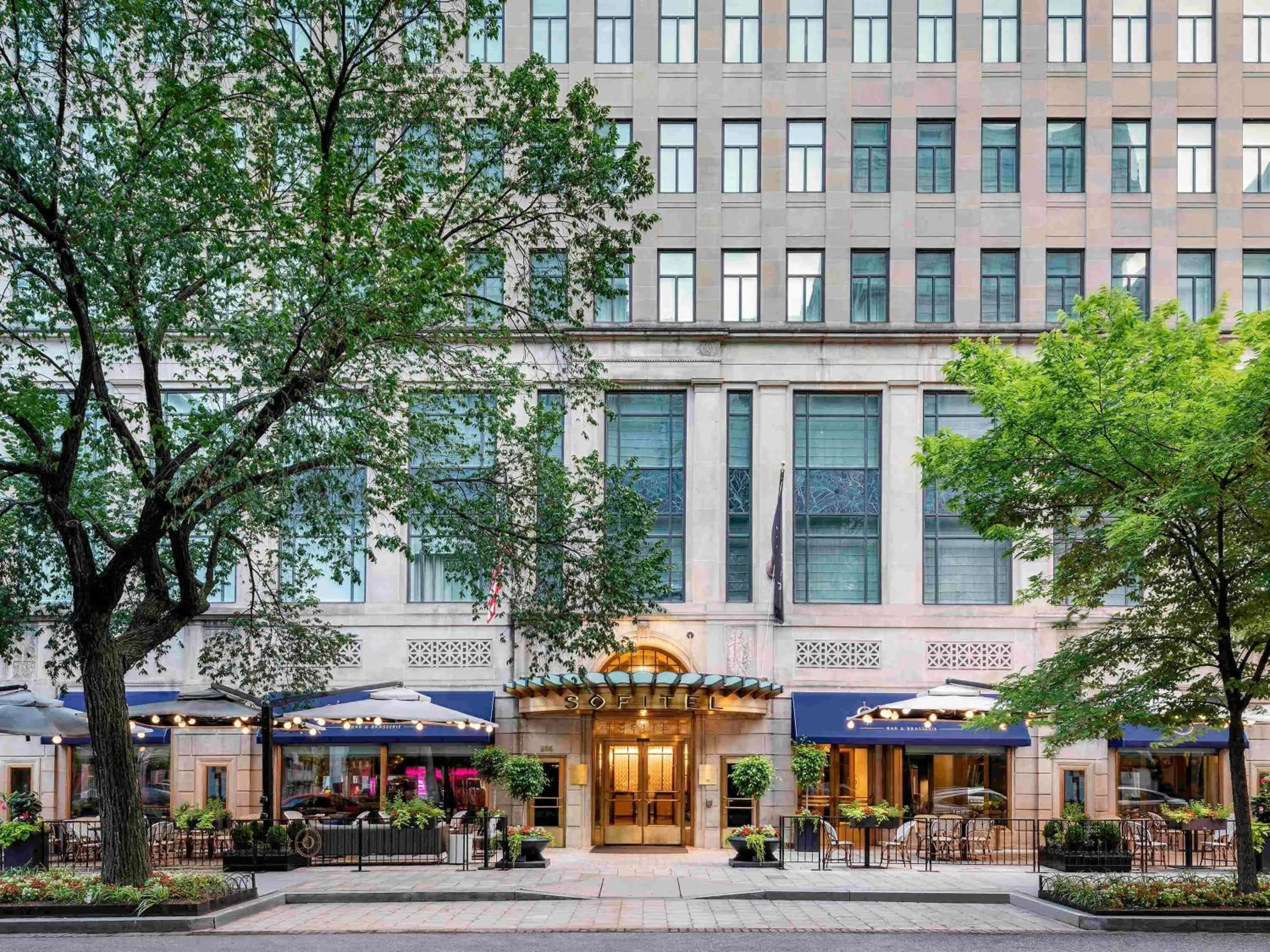 Property building in Sofitel Lafayette Square Washington DC