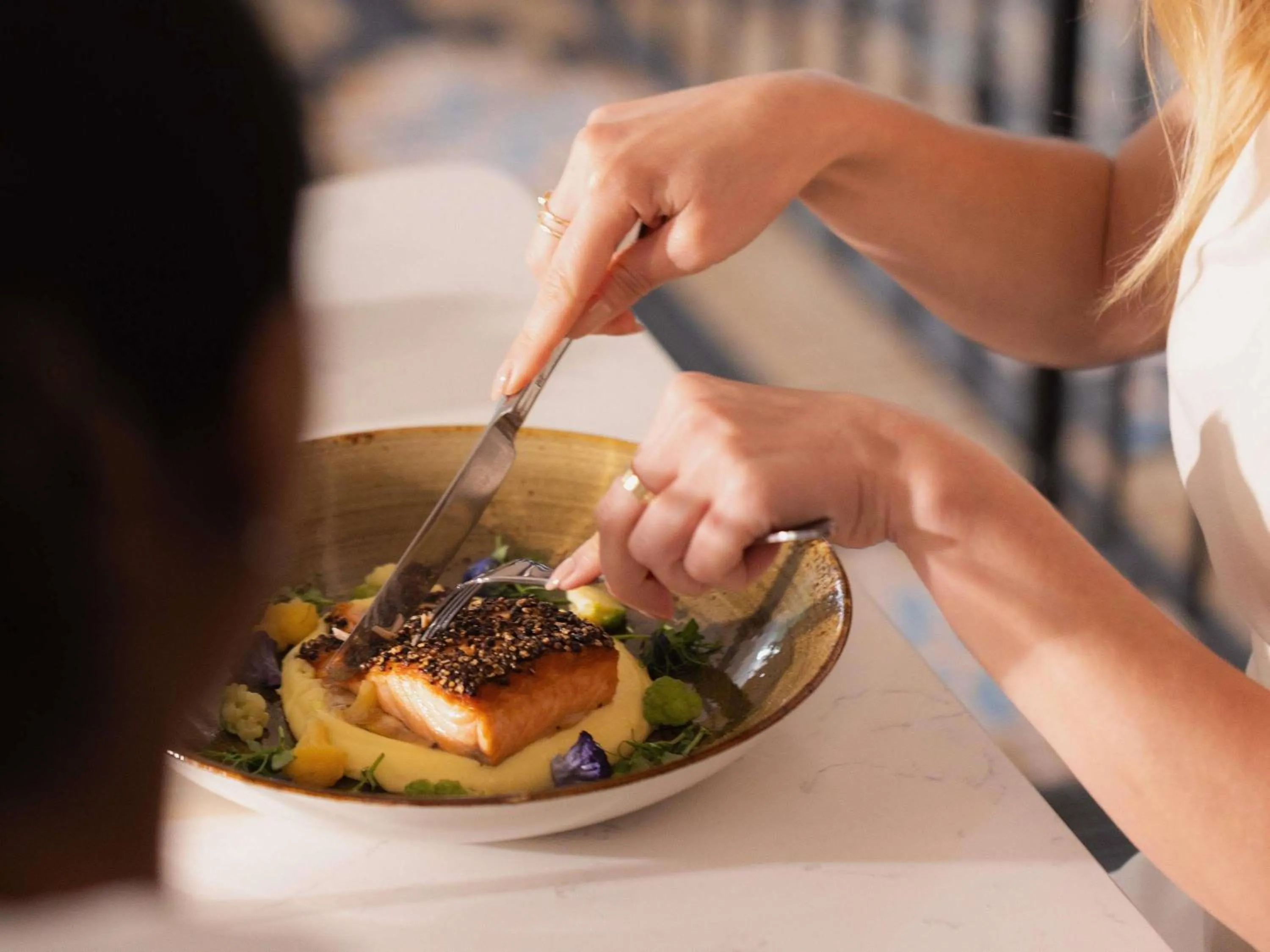 Restaurant/places to eat in Sofitel Lafayette Square Washington DC