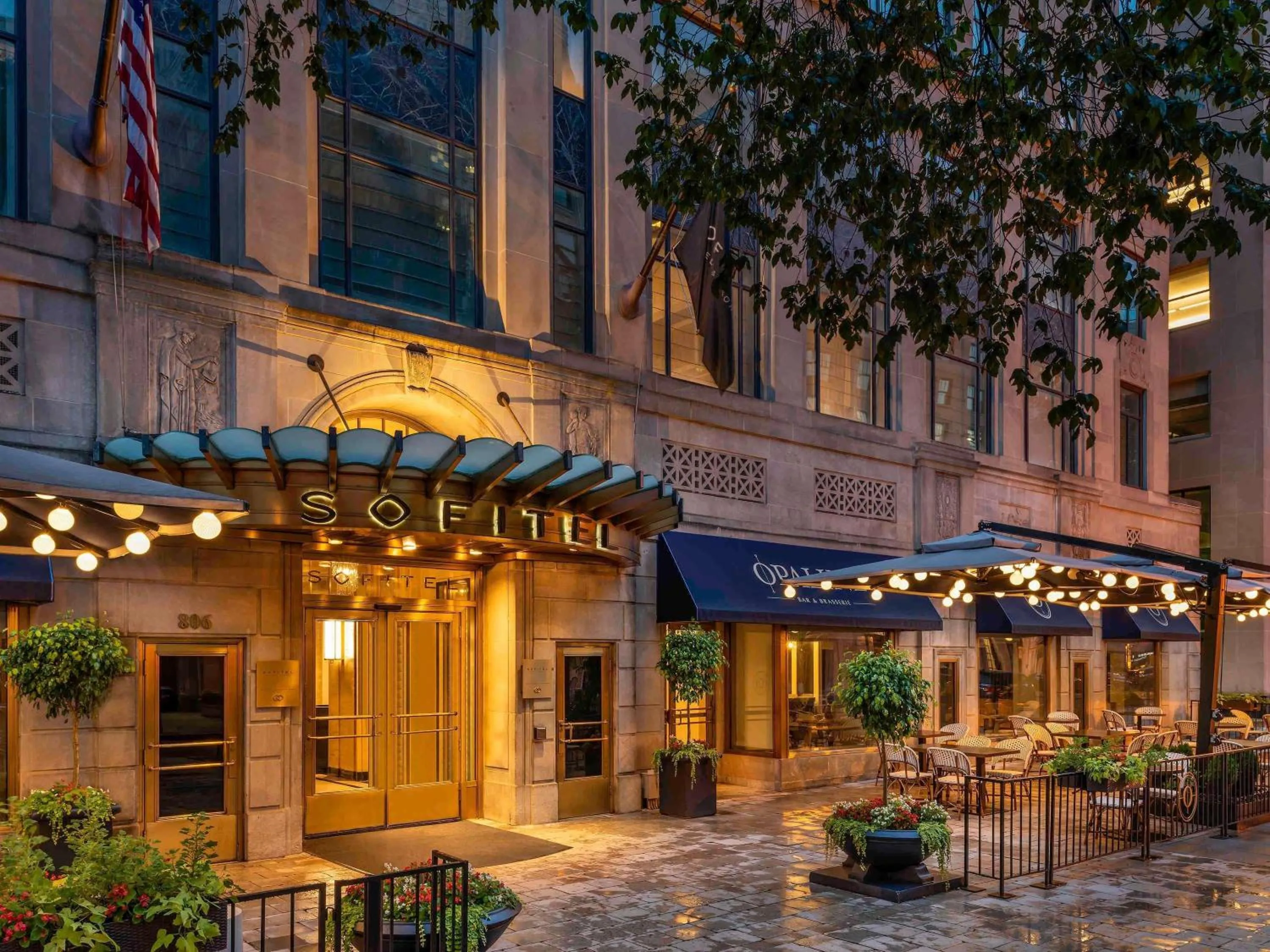 Property building in Sofitel Lafayette Square Washington DC