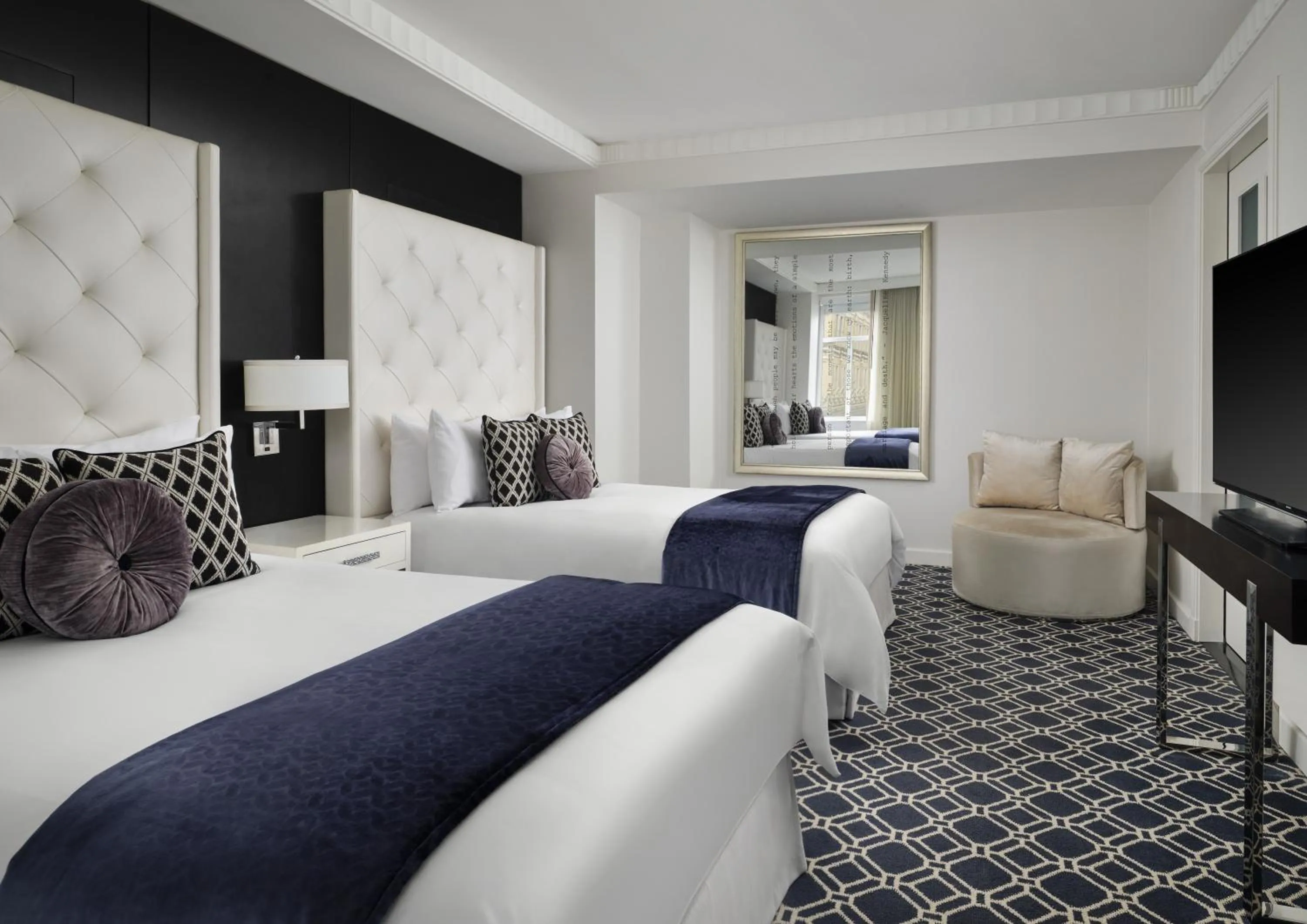 Bed in Sofitel Lafayette Square Washington DC