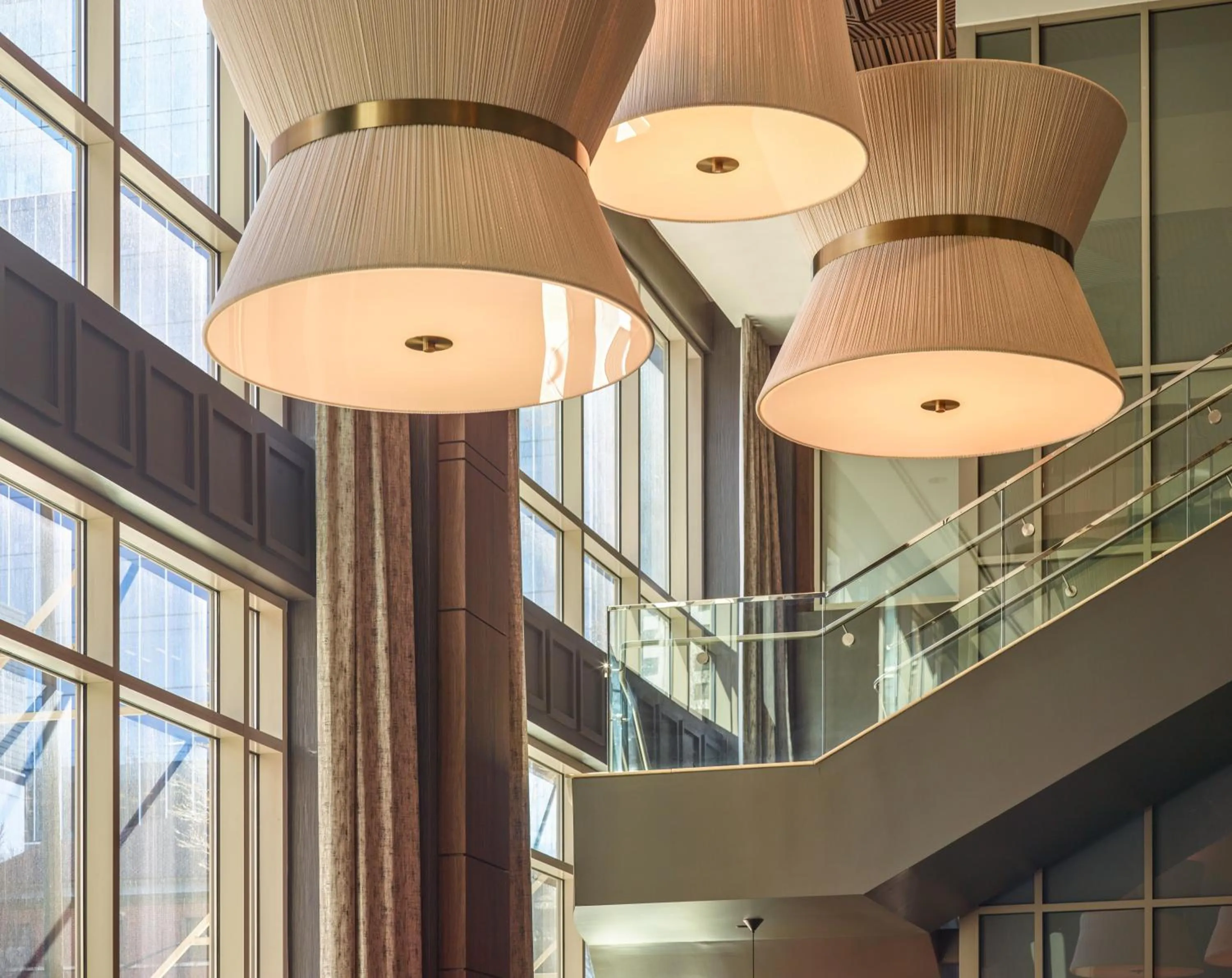 Decorative detail in Georgia Tech Hotel and Conference Center