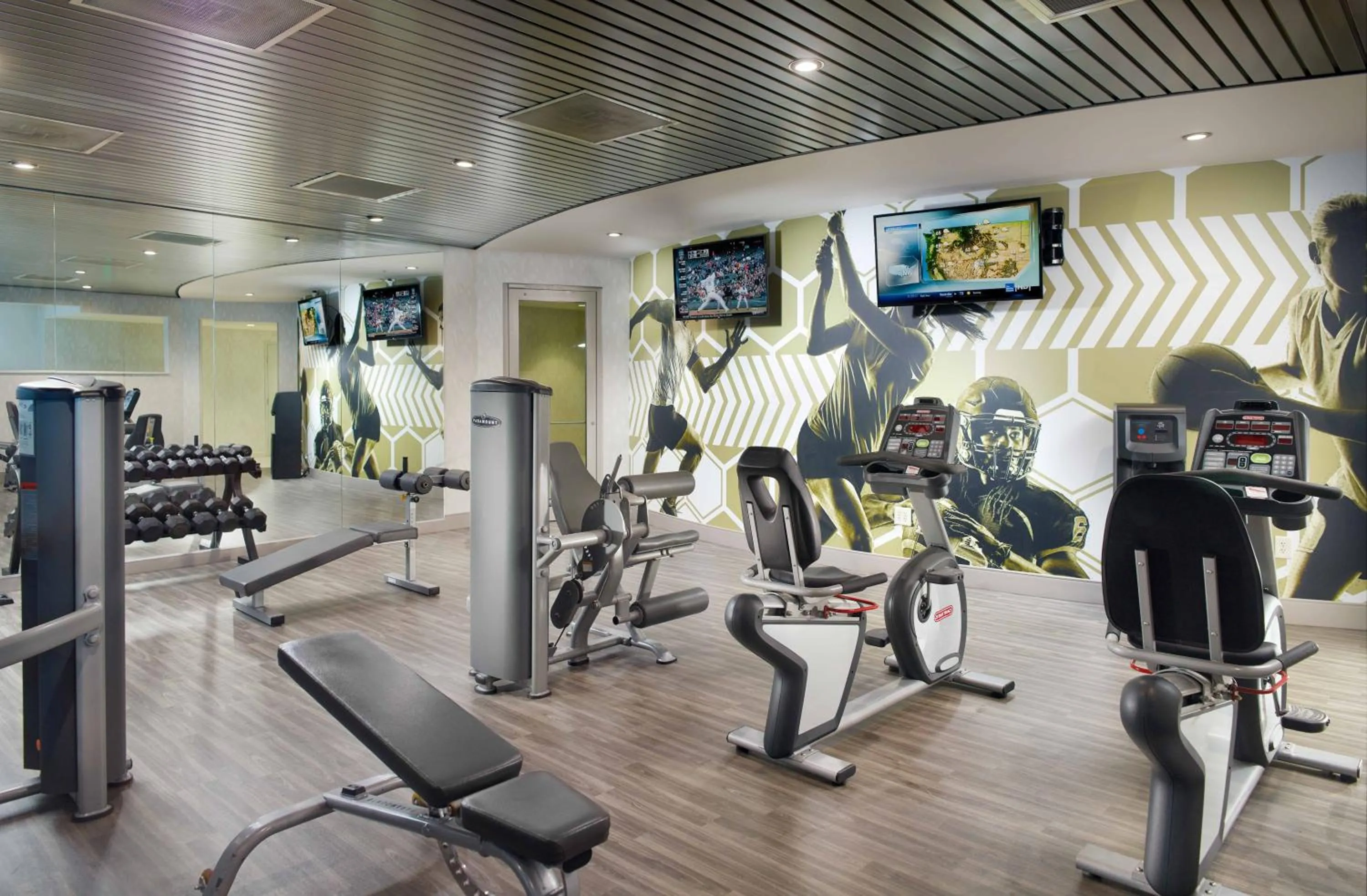 Fitness centre/facilities in Georgia Tech Hotel and Conference Center