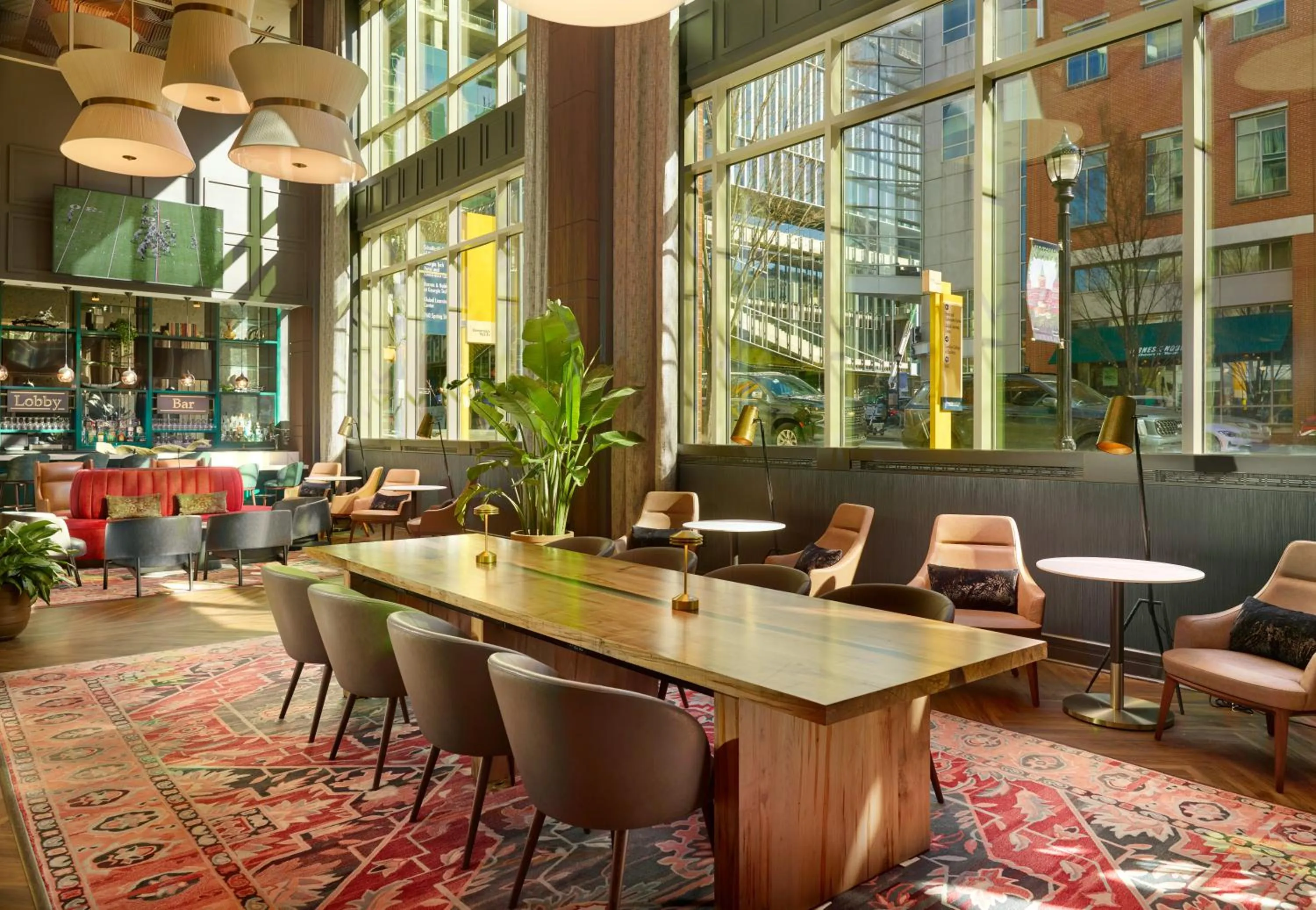 Lounge or bar in Georgia Tech Hotel and Conference Center