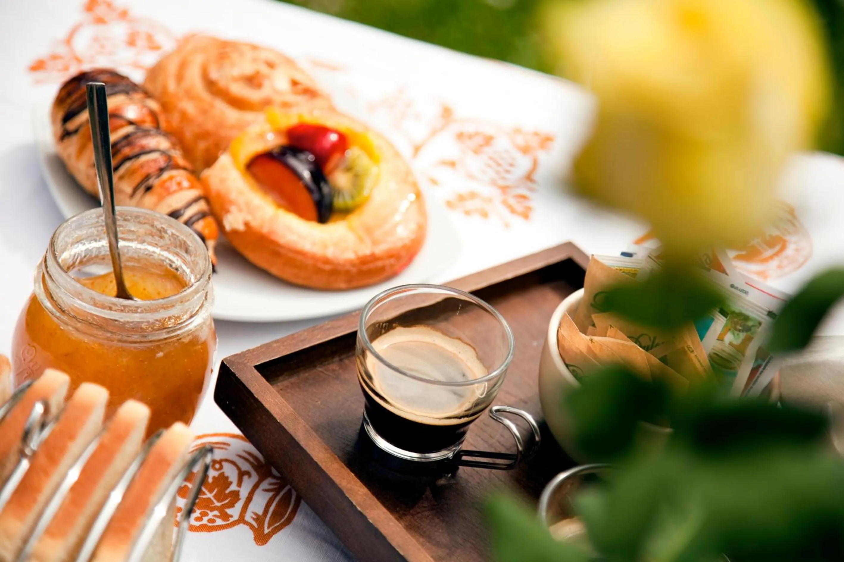 Food and drinks in B&B Mama Rò