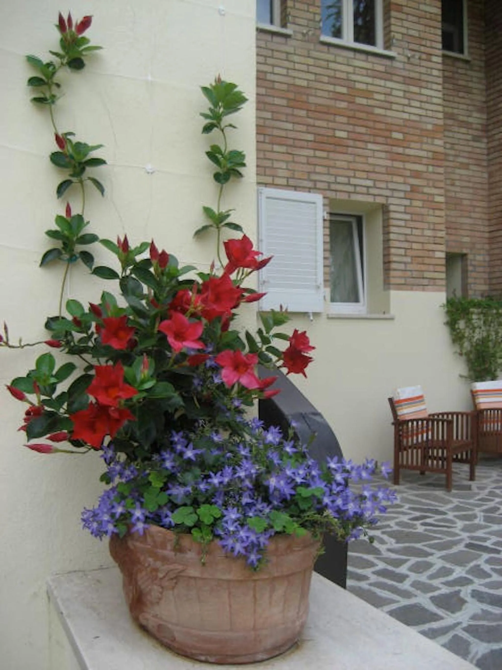 Decorative detail in B&B Mama Rò