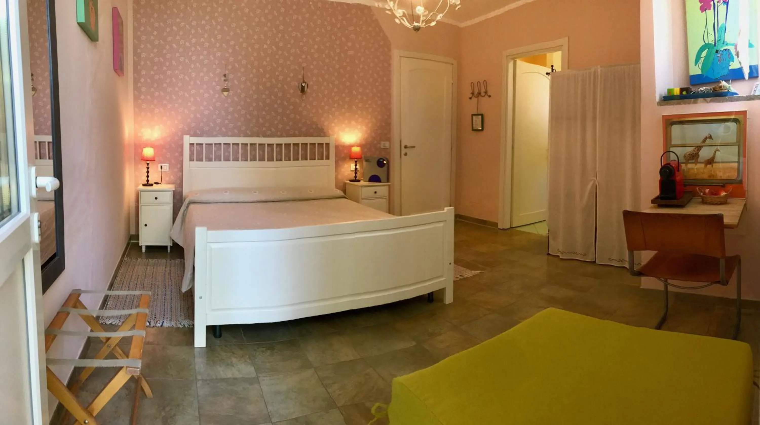 Bedroom, Bed in B&B Mama Rò