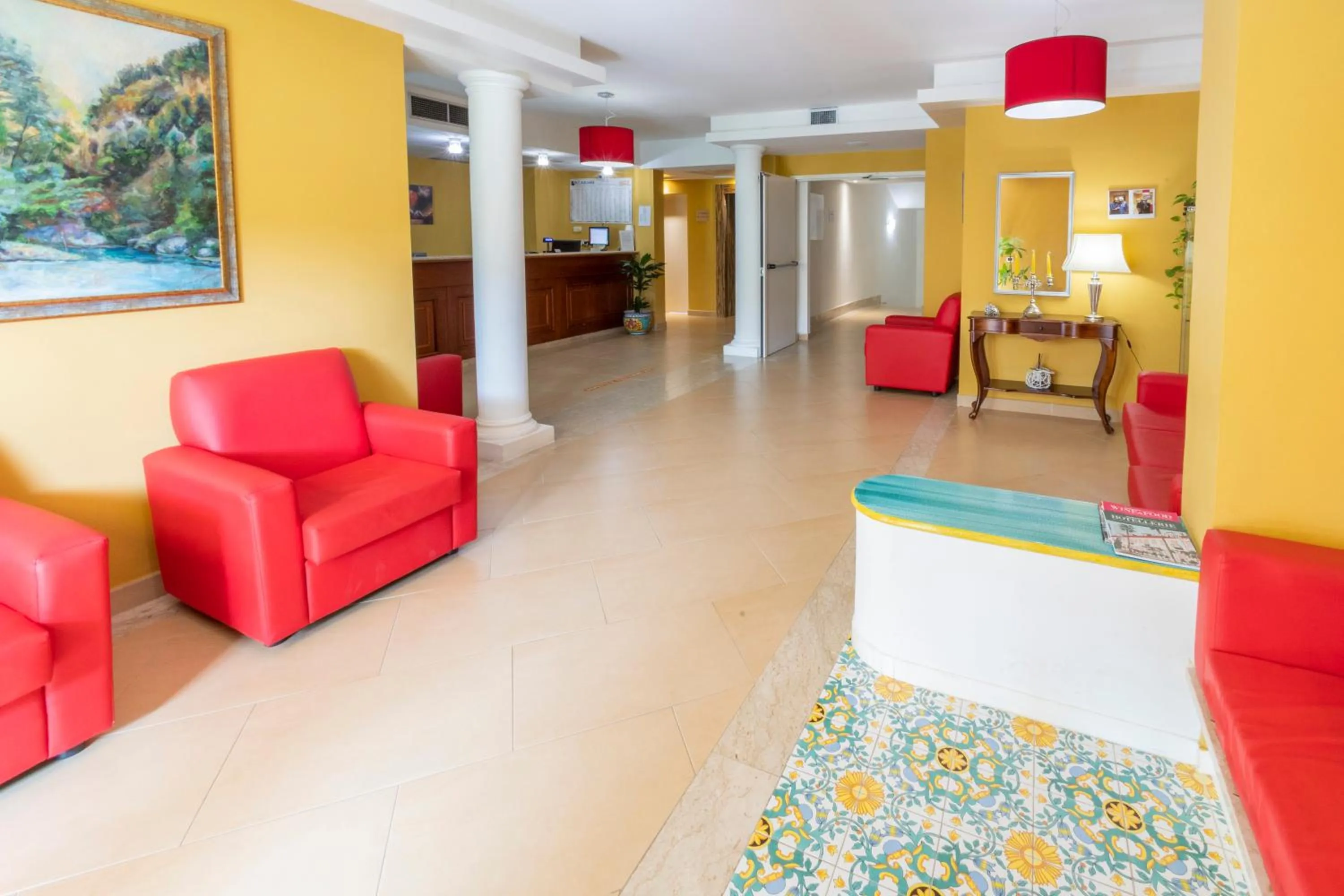 Lobby or reception in Prince Franklyn Hotel