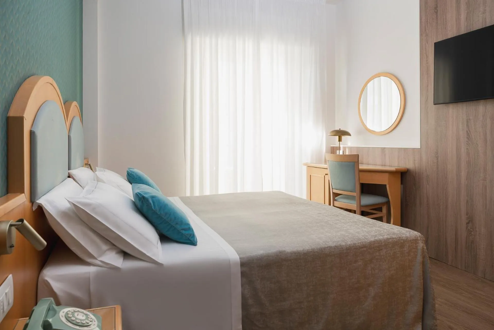 Bedroom, Bed in Hotel Parco