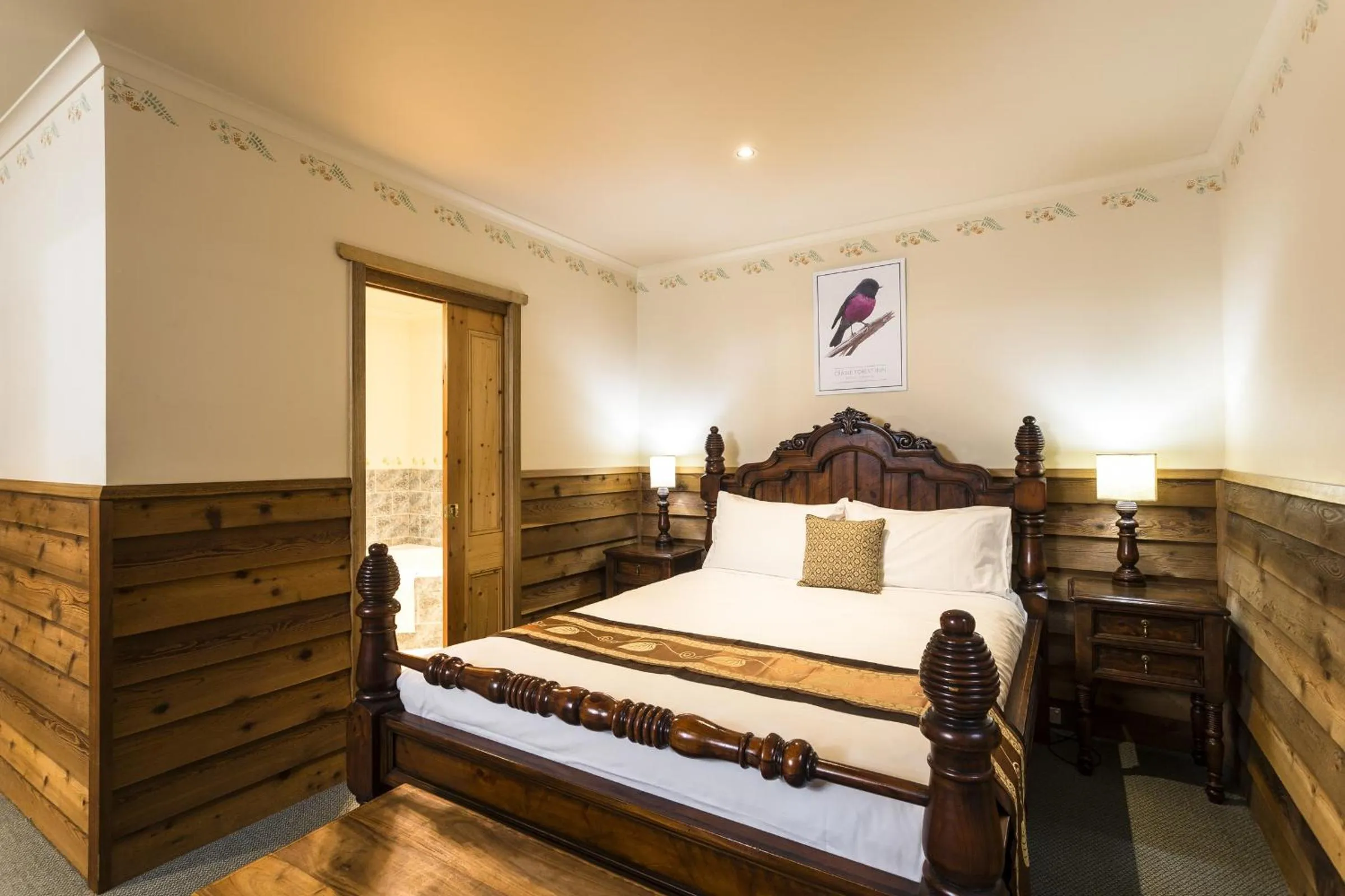 Bed in Cradle forest inn