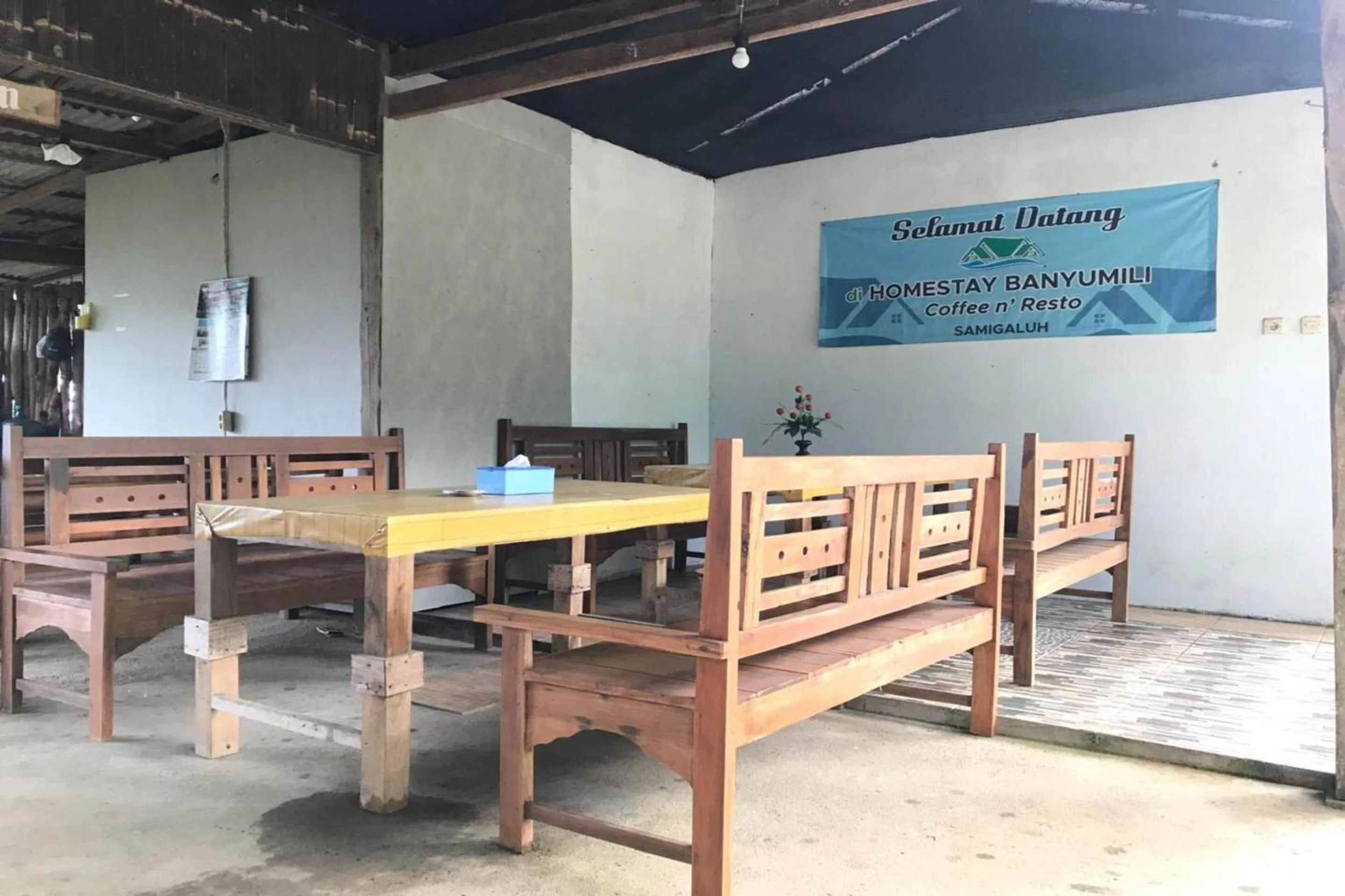 Lobby or reception in Hotel O Homestay Banyumili Samigaluh
