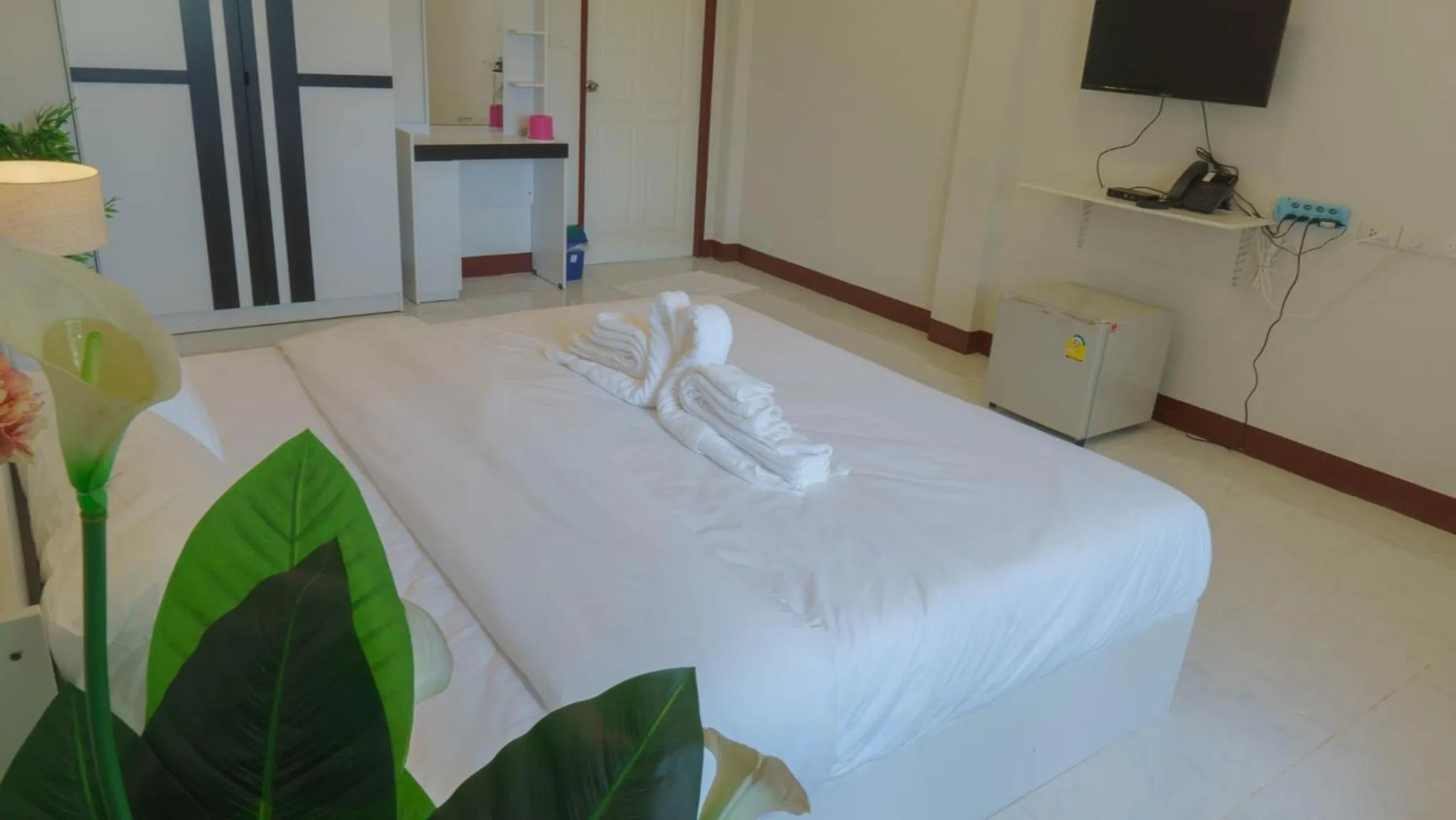 Bed in Pantip Boutique Hotel