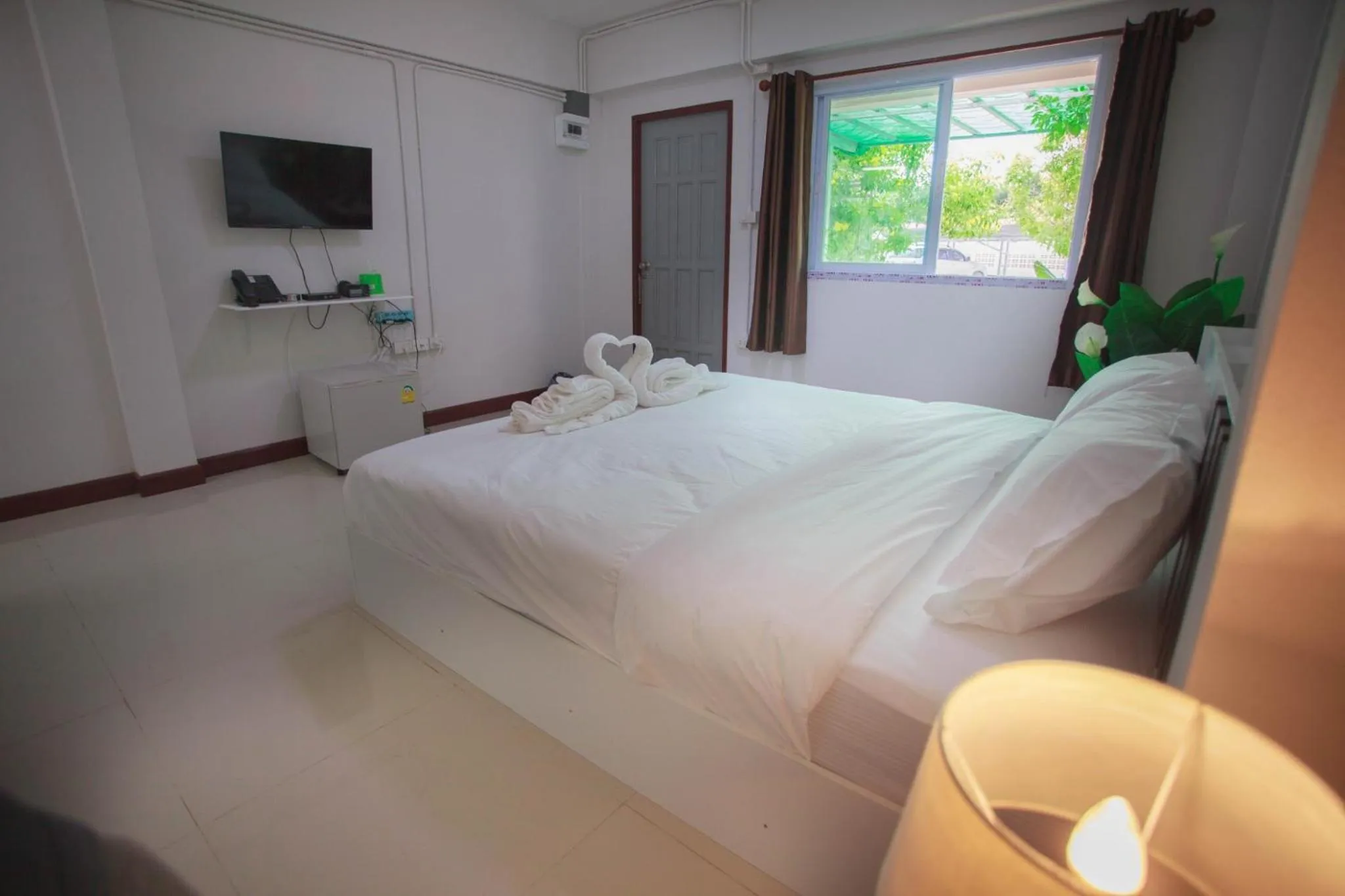 Bed in Pantip Boutique Hotel