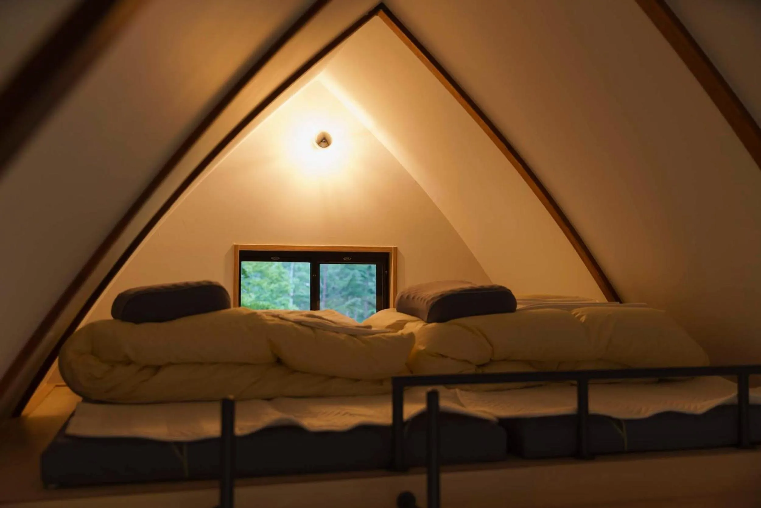 View (from property/room), Bed in Tiny Garden Tateshina