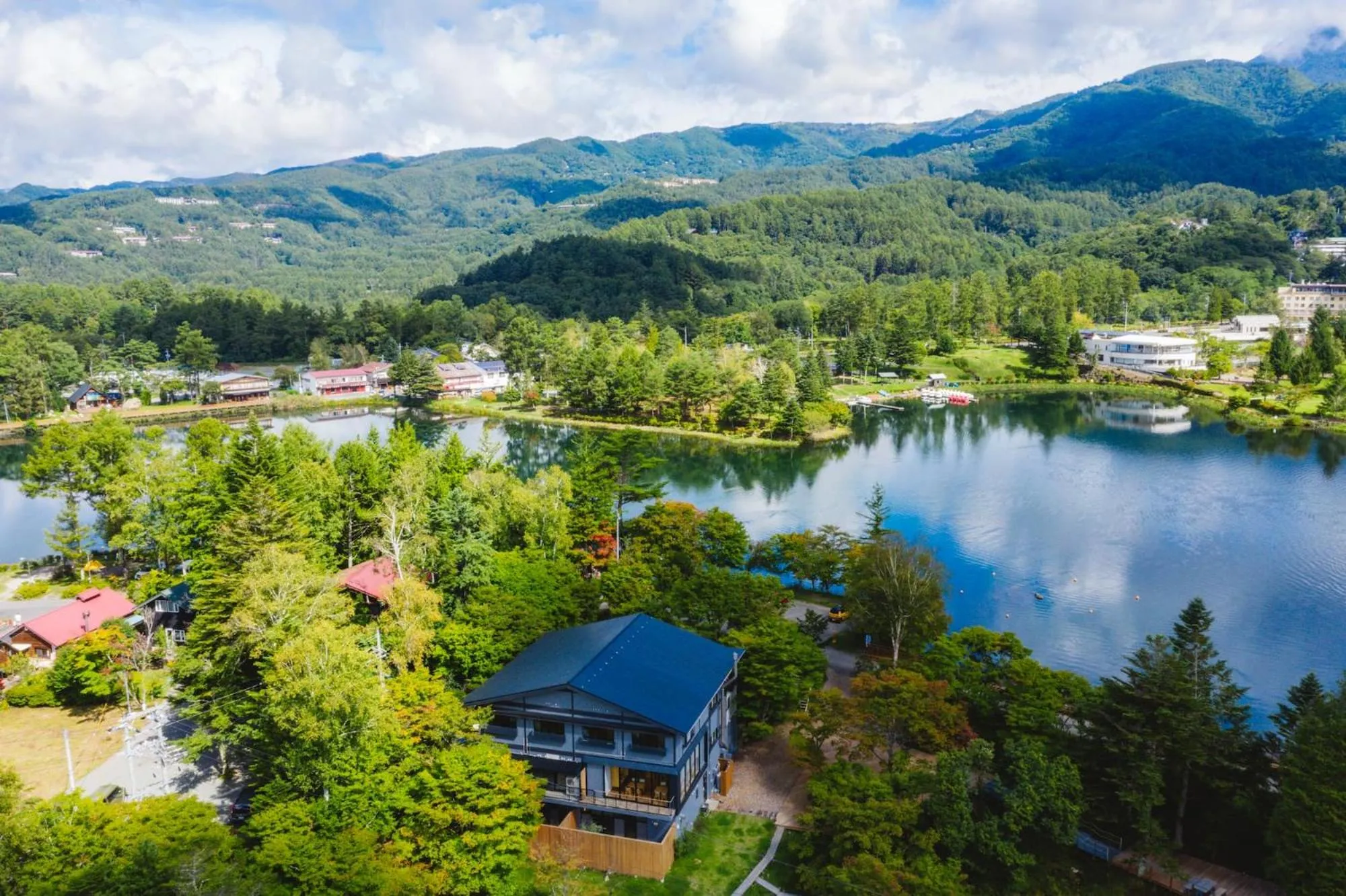Natural landscape in Tiny Garden Tateshina