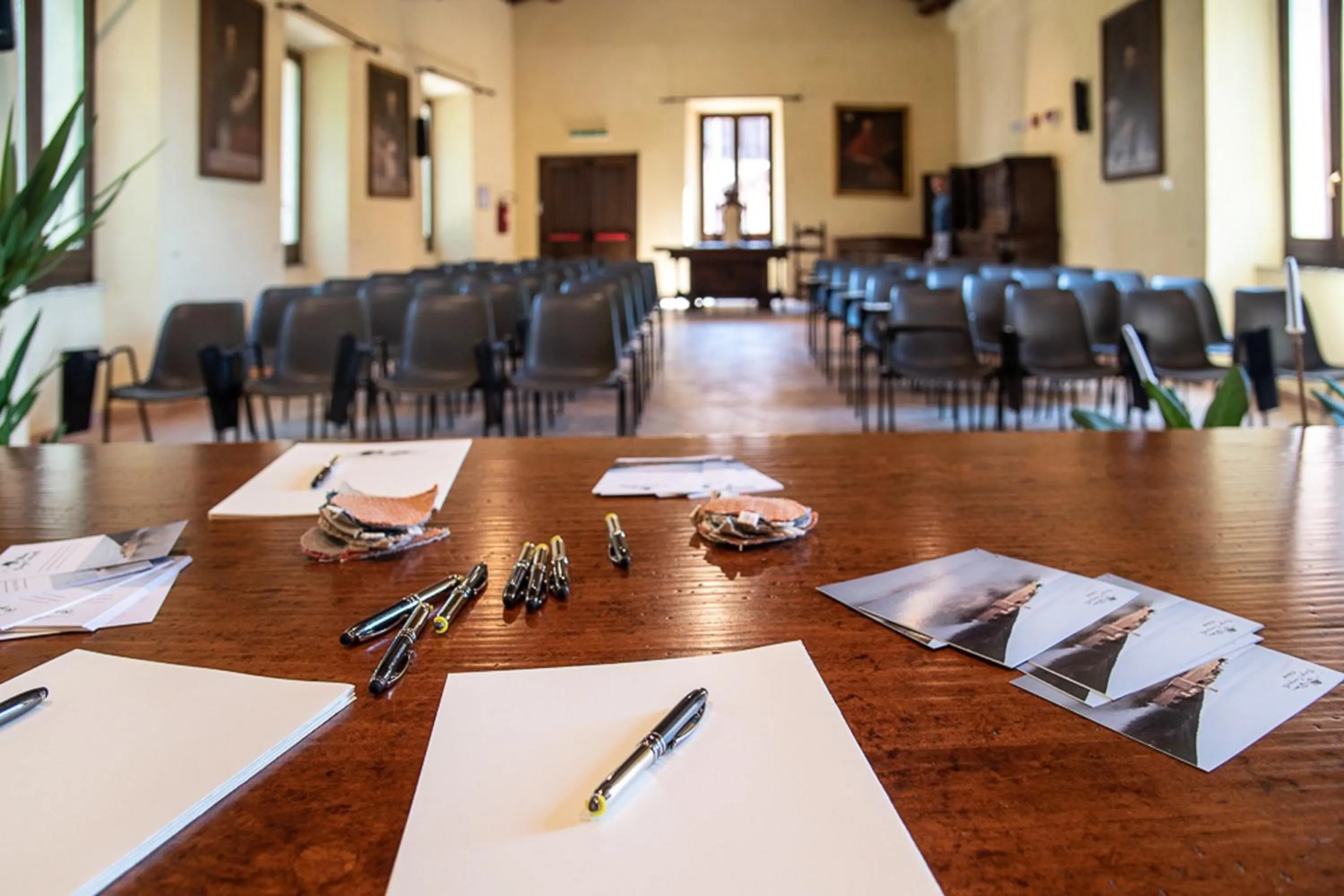 Communal lounge/ TV room in Relais Borgo Campello