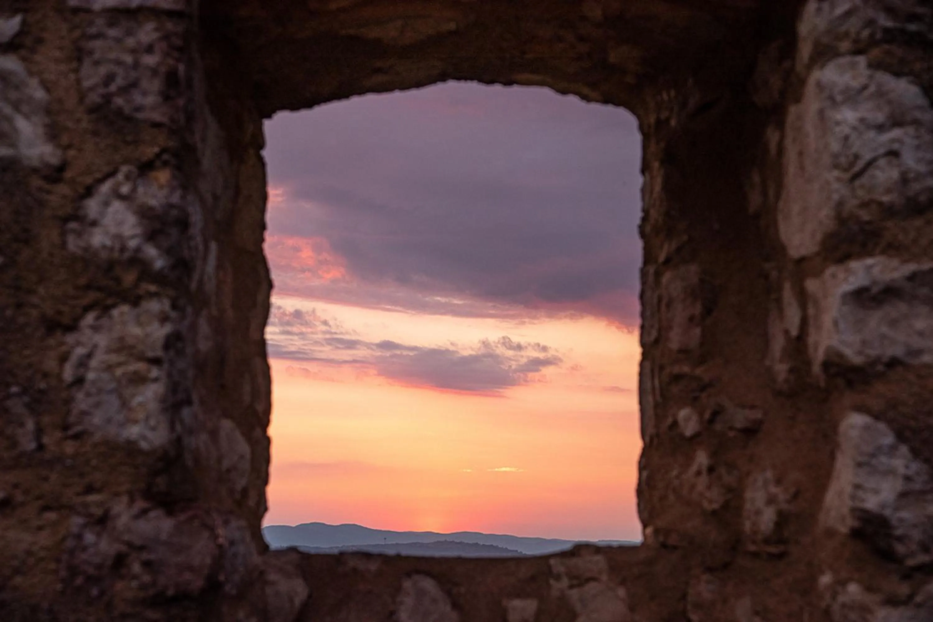 Sunset in Relais Borgo Campello