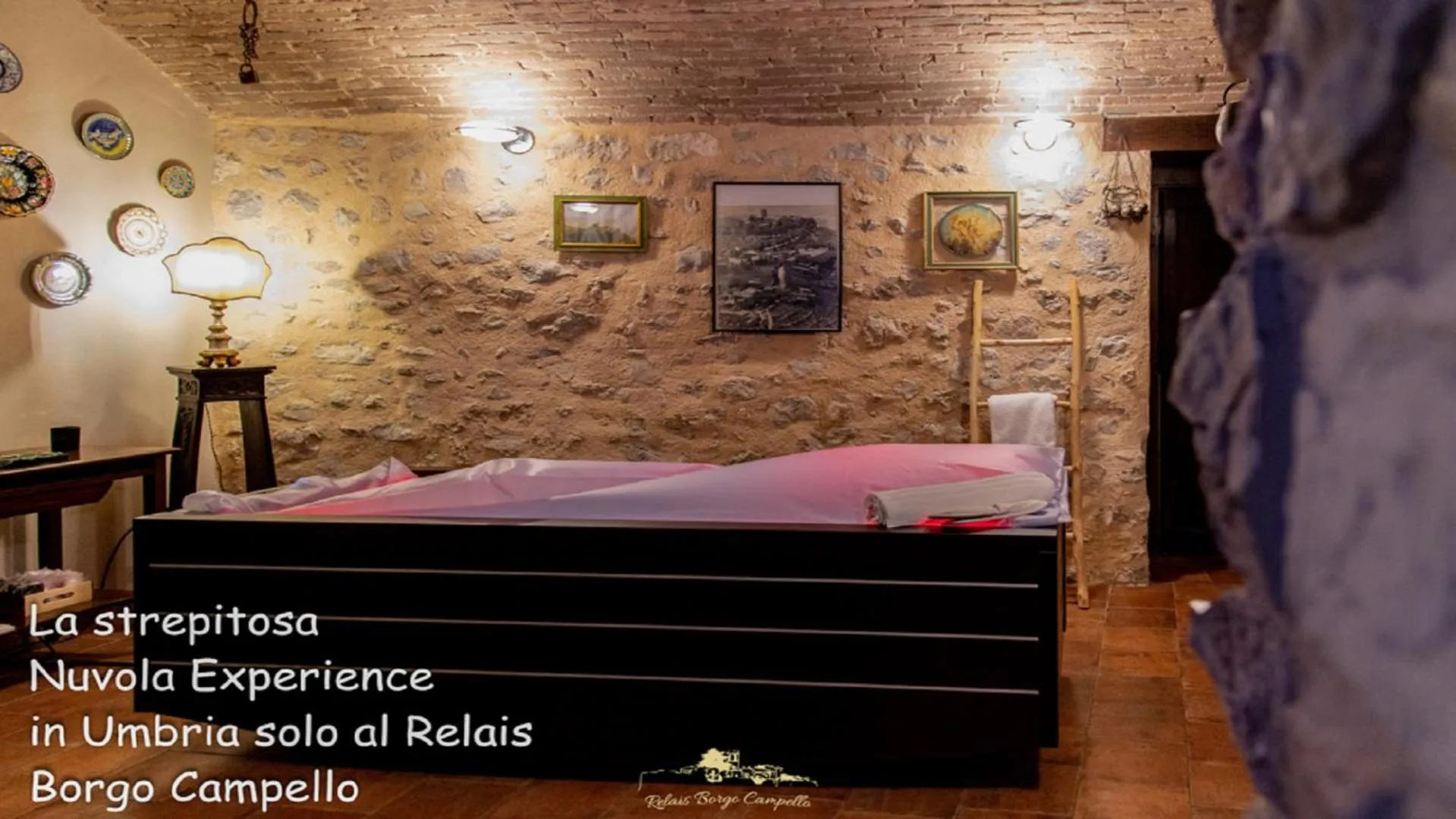 Spa and wellness centre/facilities, Bed in Relais Borgo Campello