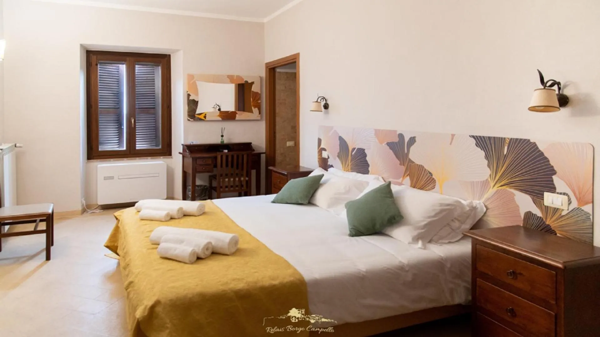 Bedroom, Bed in Relais Borgo Campello