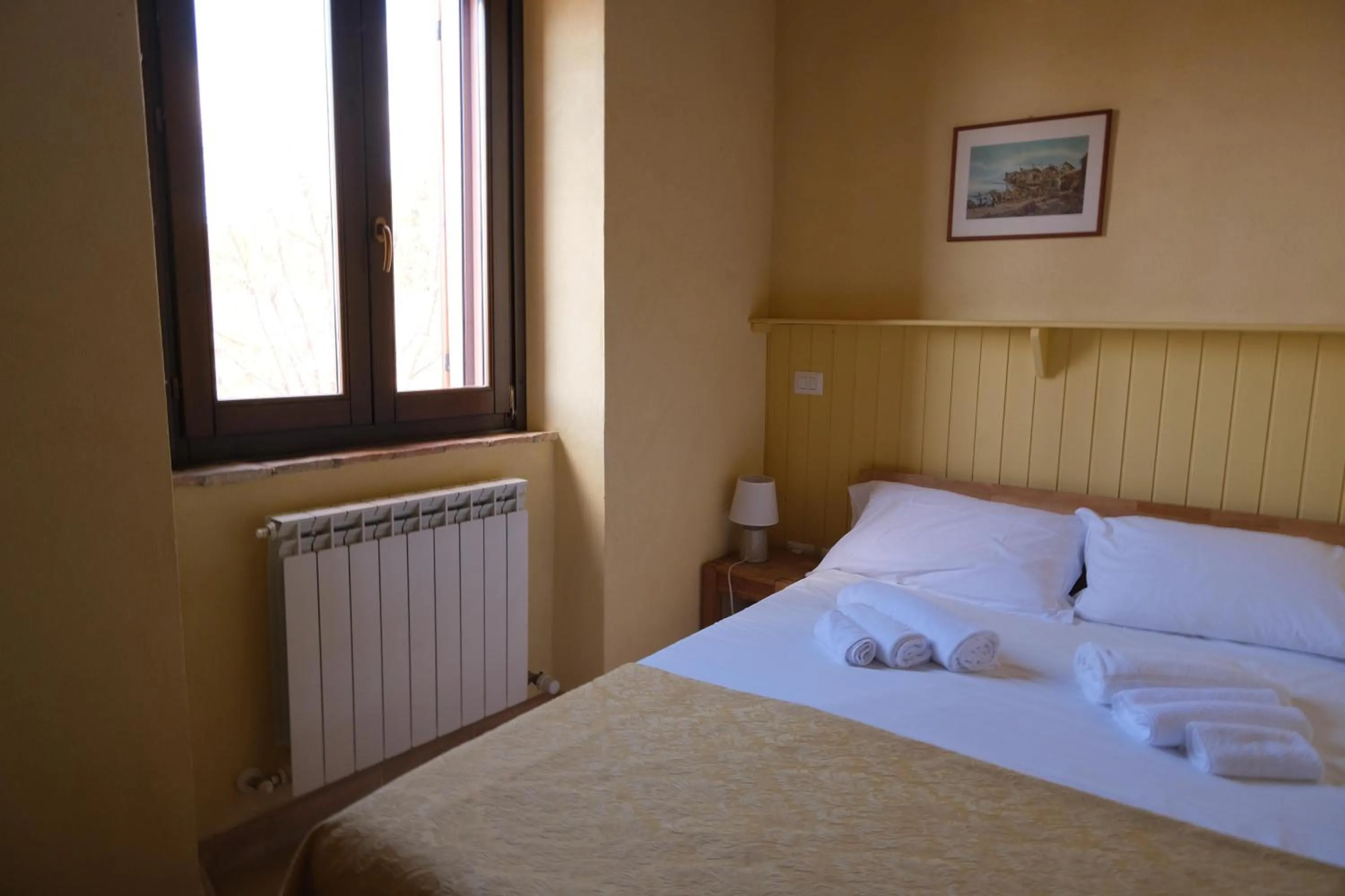 Bed in Relais Borgo Campello