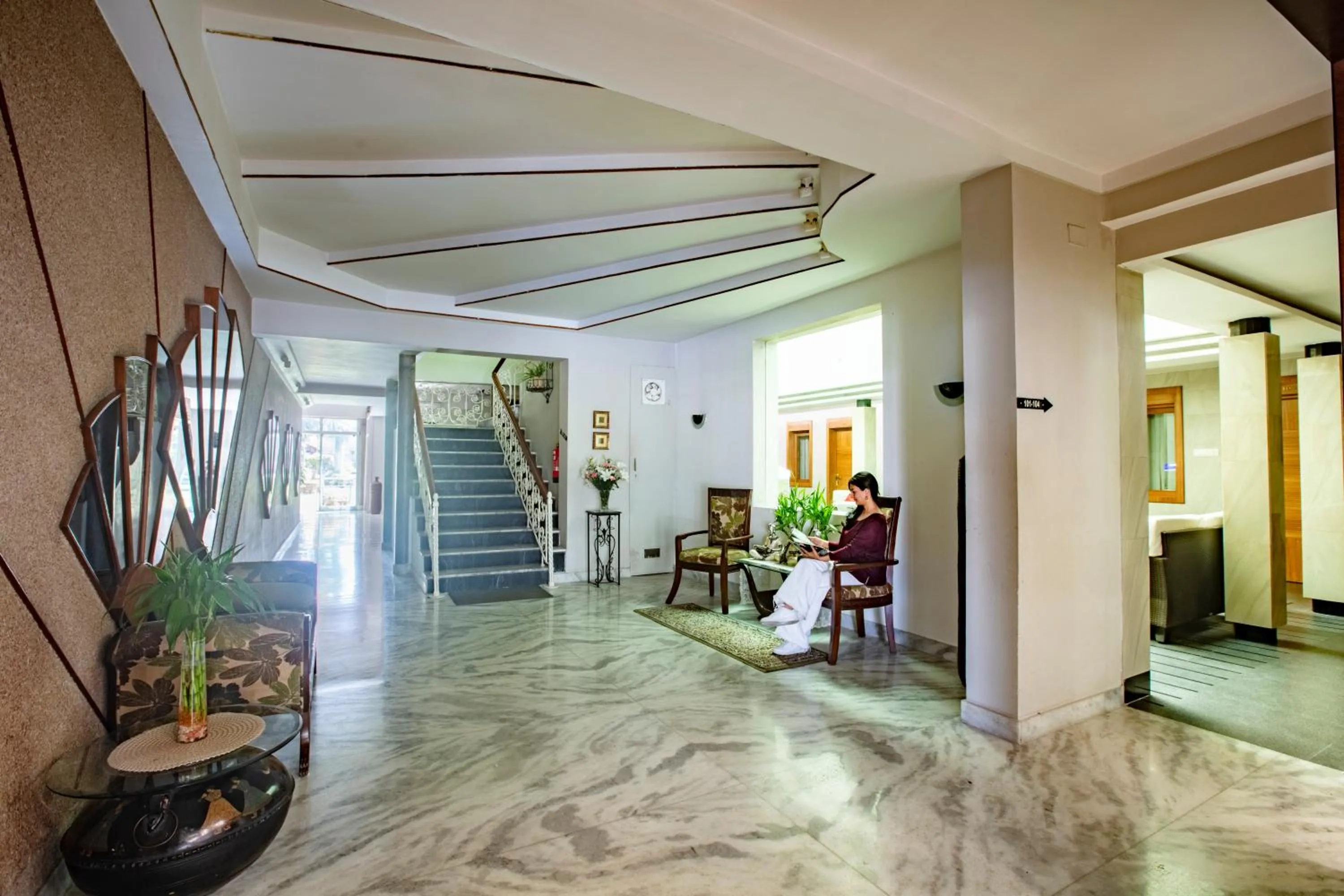 Lobby or reception in Hotel Yatrik