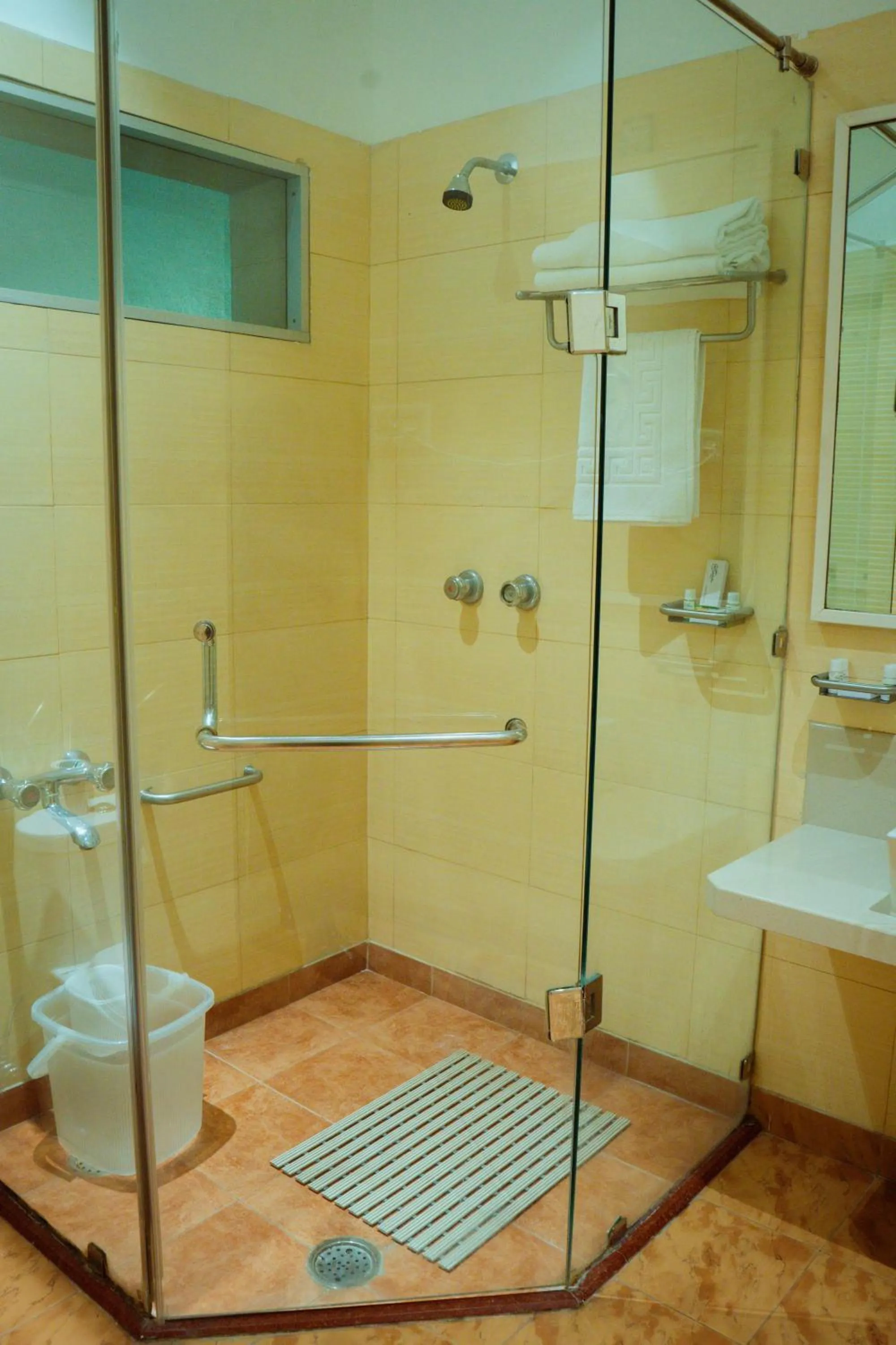 Shower in Hotel Yatrik
