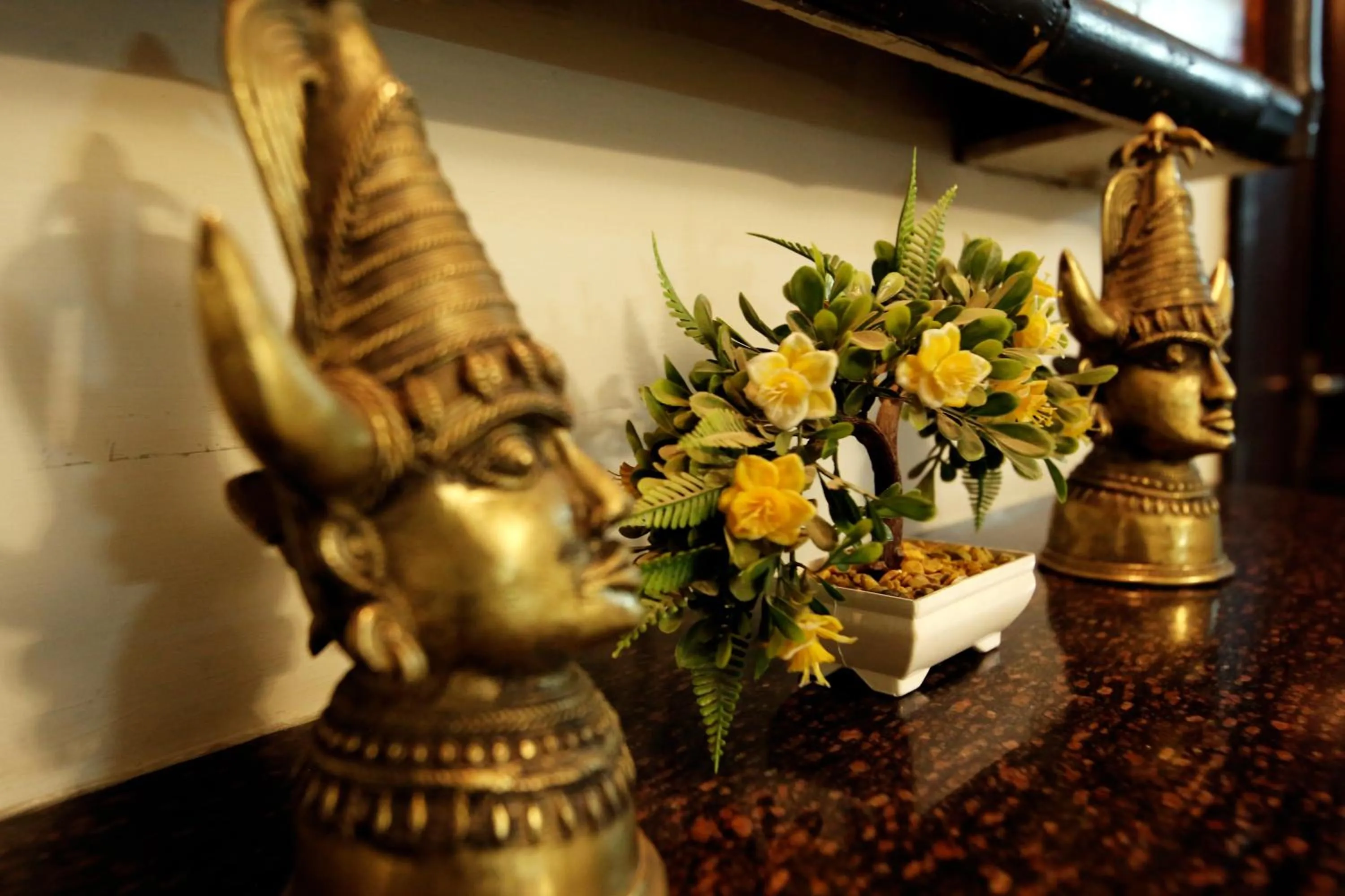 Decorative detail in Hotel Yatrik