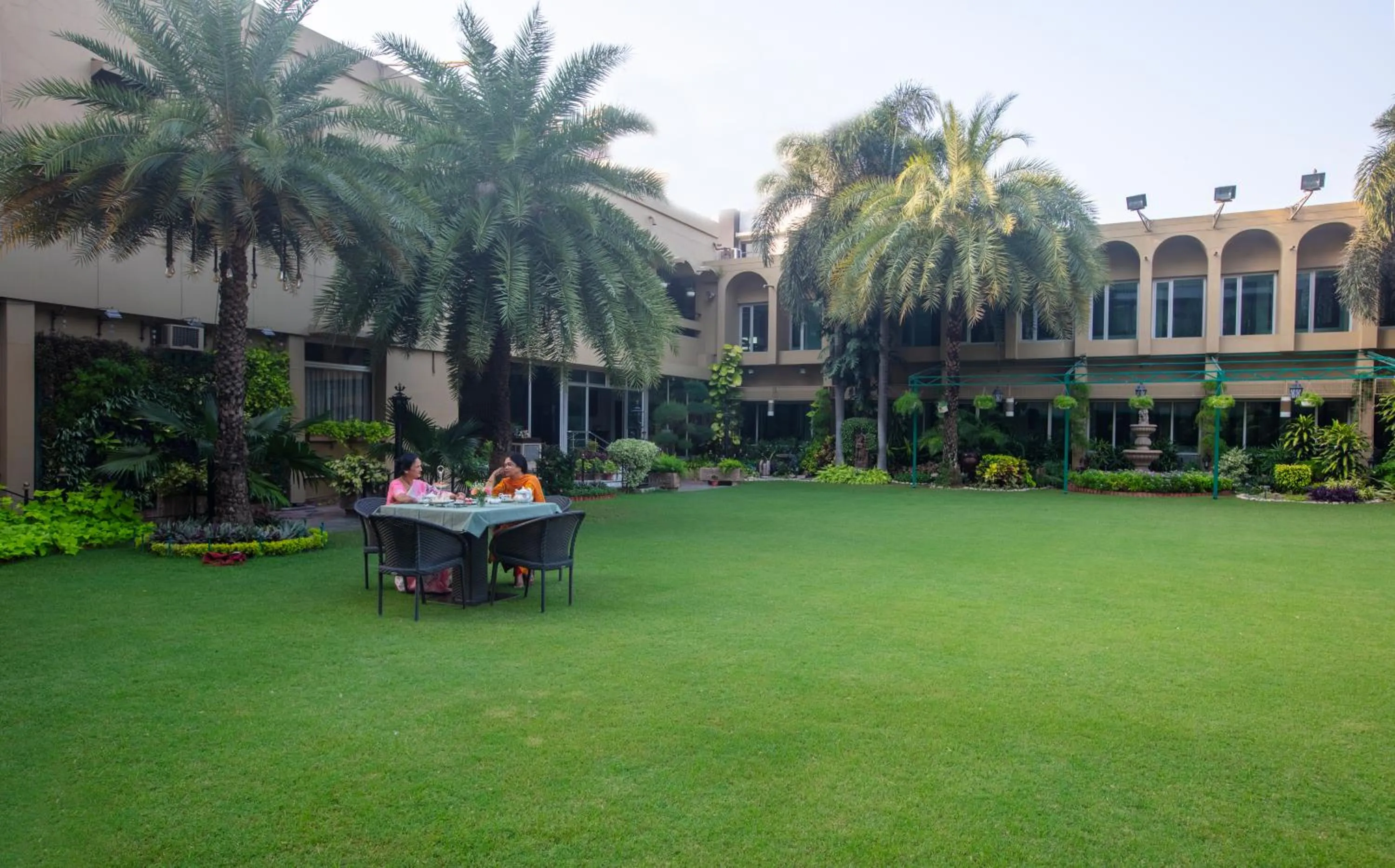 Garden in Hotel Yatrik