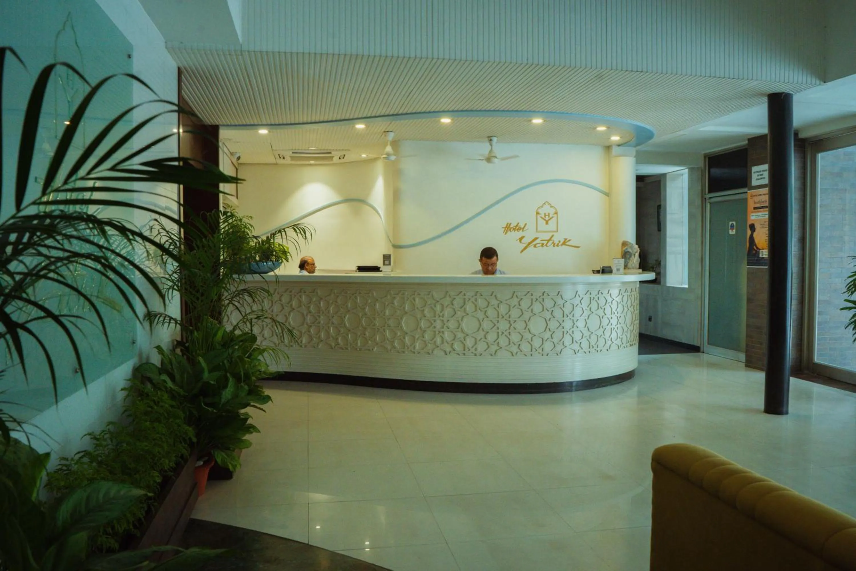 Lobby or reception in Hotel Yatrik