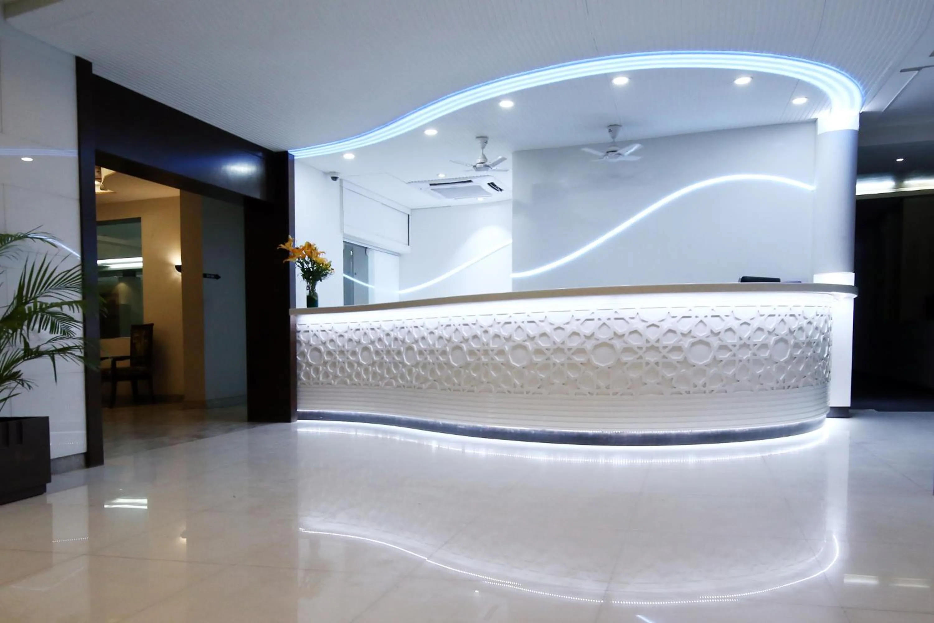 Lobby or reception in Hotel Yatrik