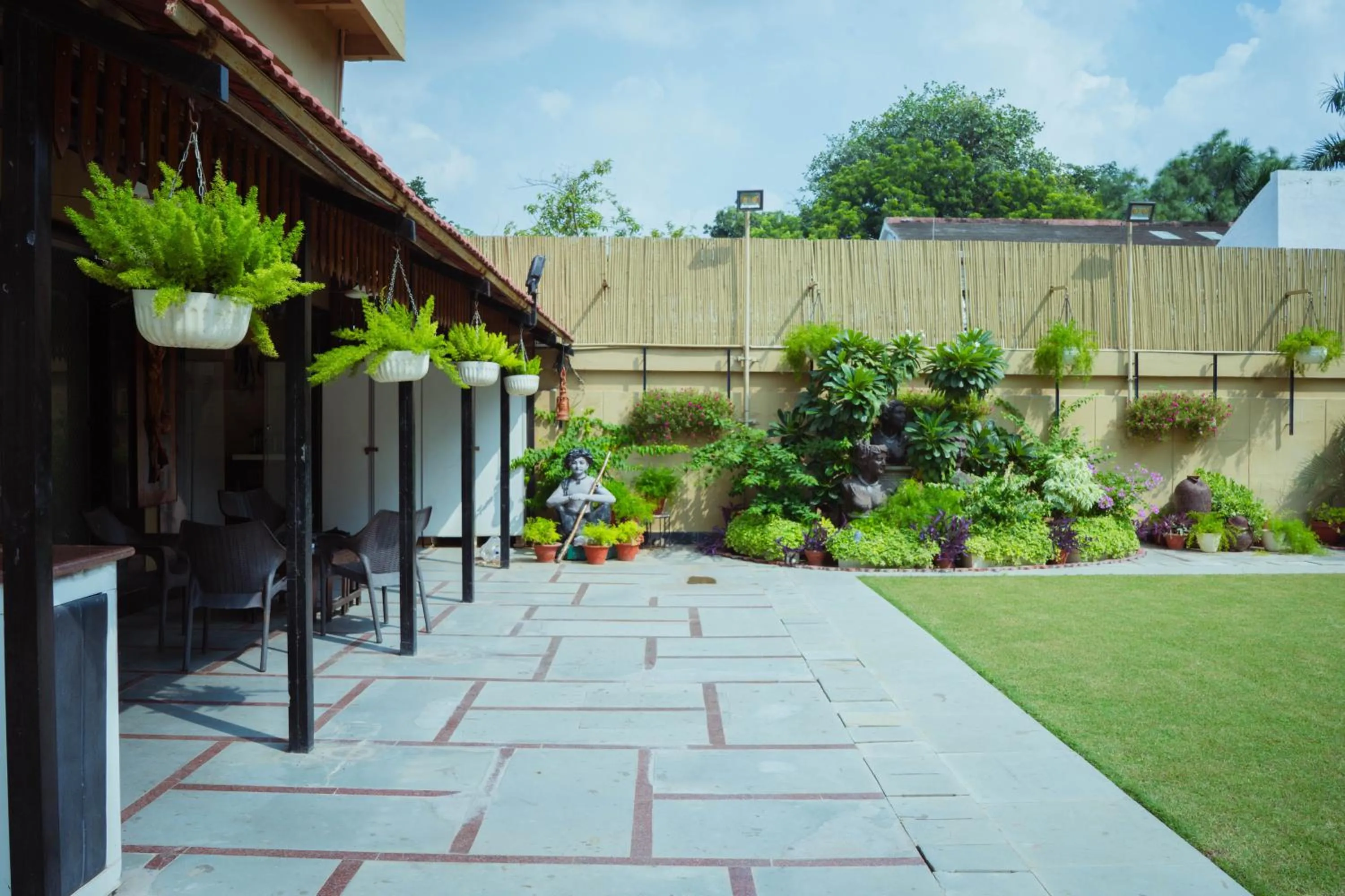Garden in Hotel Yatrik