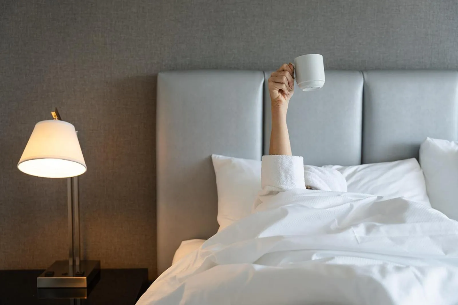 Decorative detail, Bed in The River Inn