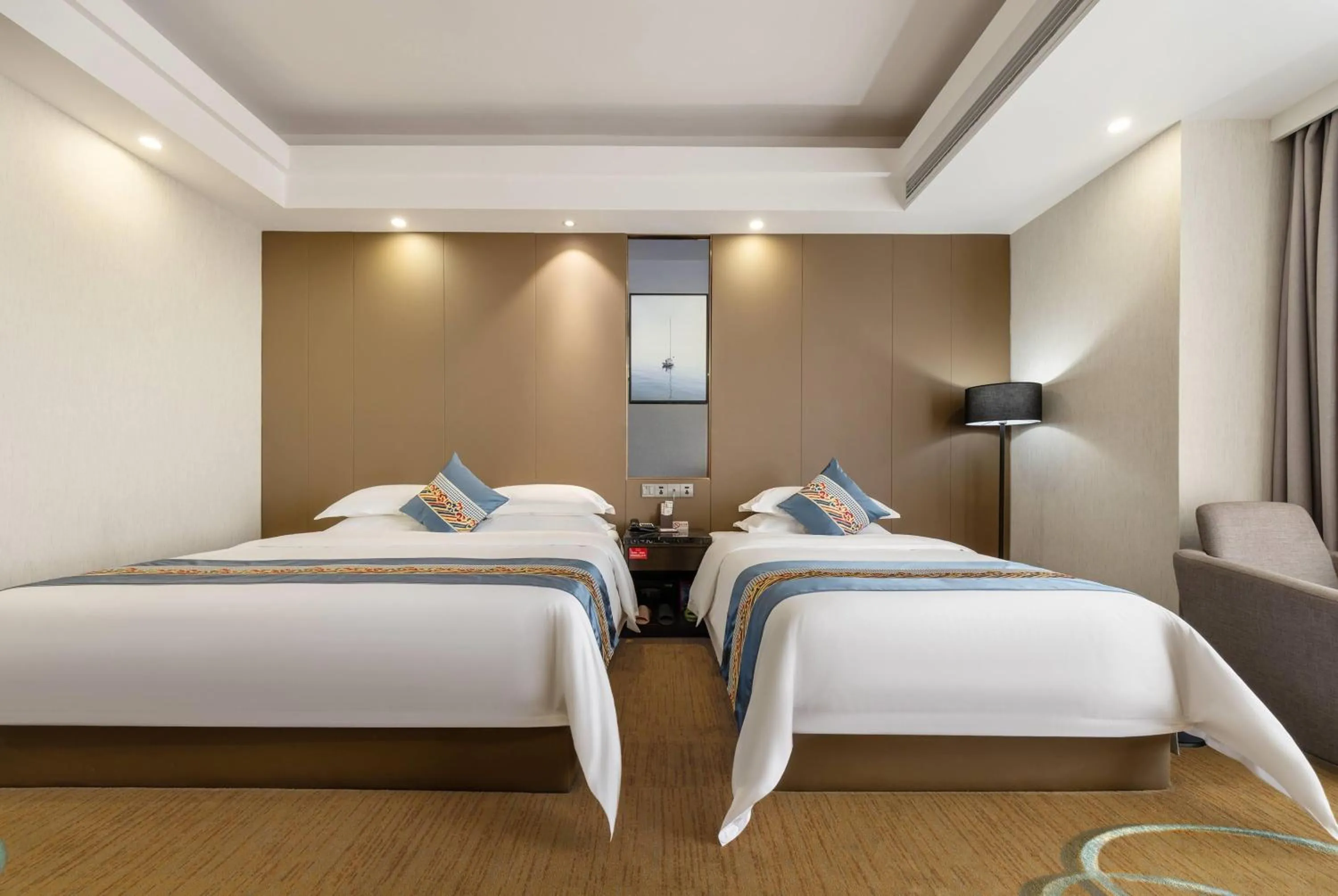 Photo of the whole room, Bed in Ramada by Wyndham Zhangjiajie