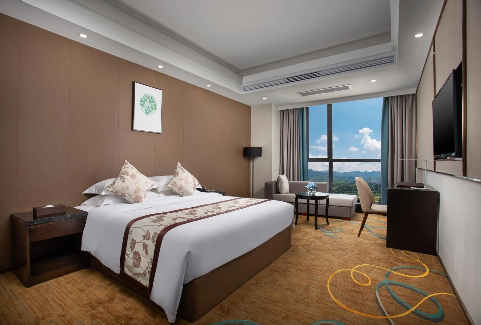 Bed in Ramada by Wyndham Zhangjiajie