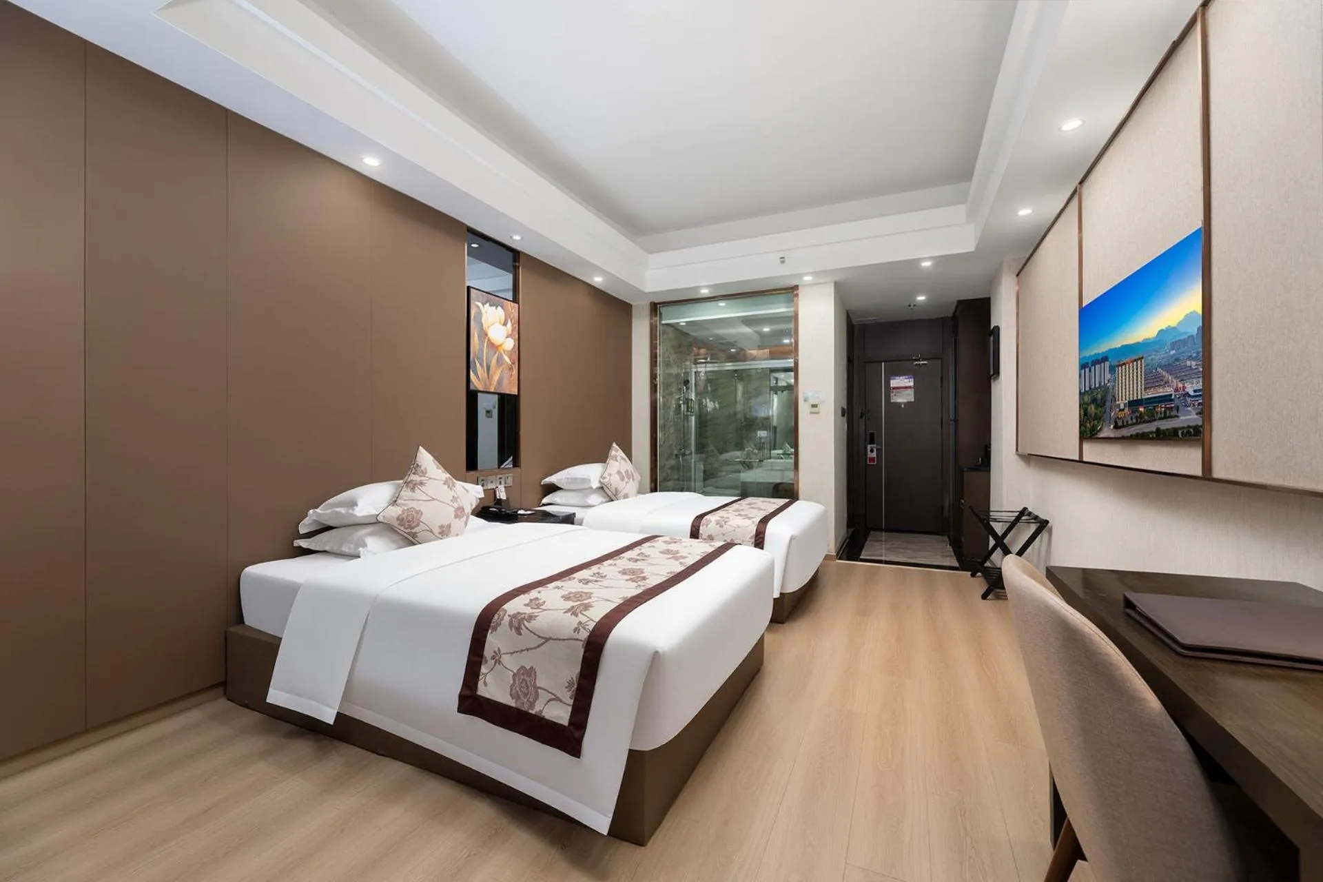 Bed in Ramada by Wyndham Zhangjiajie
