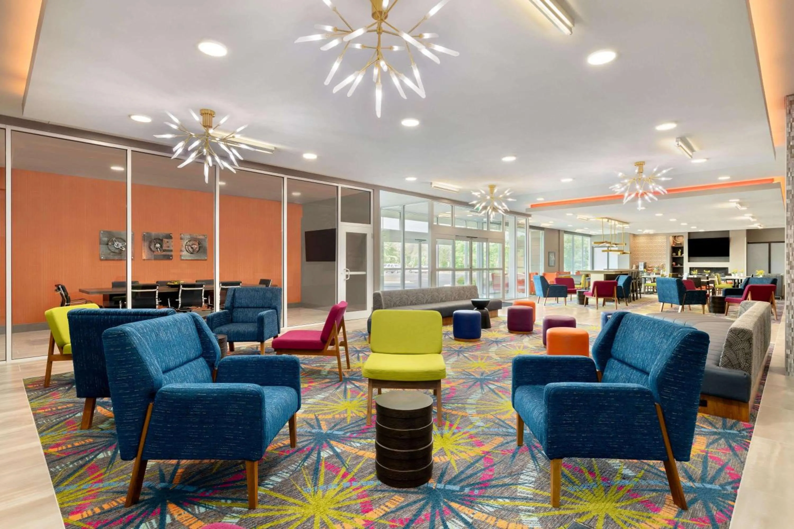 Lobby or reception in La Quinta Inn & Suites by Wyndham Braselton