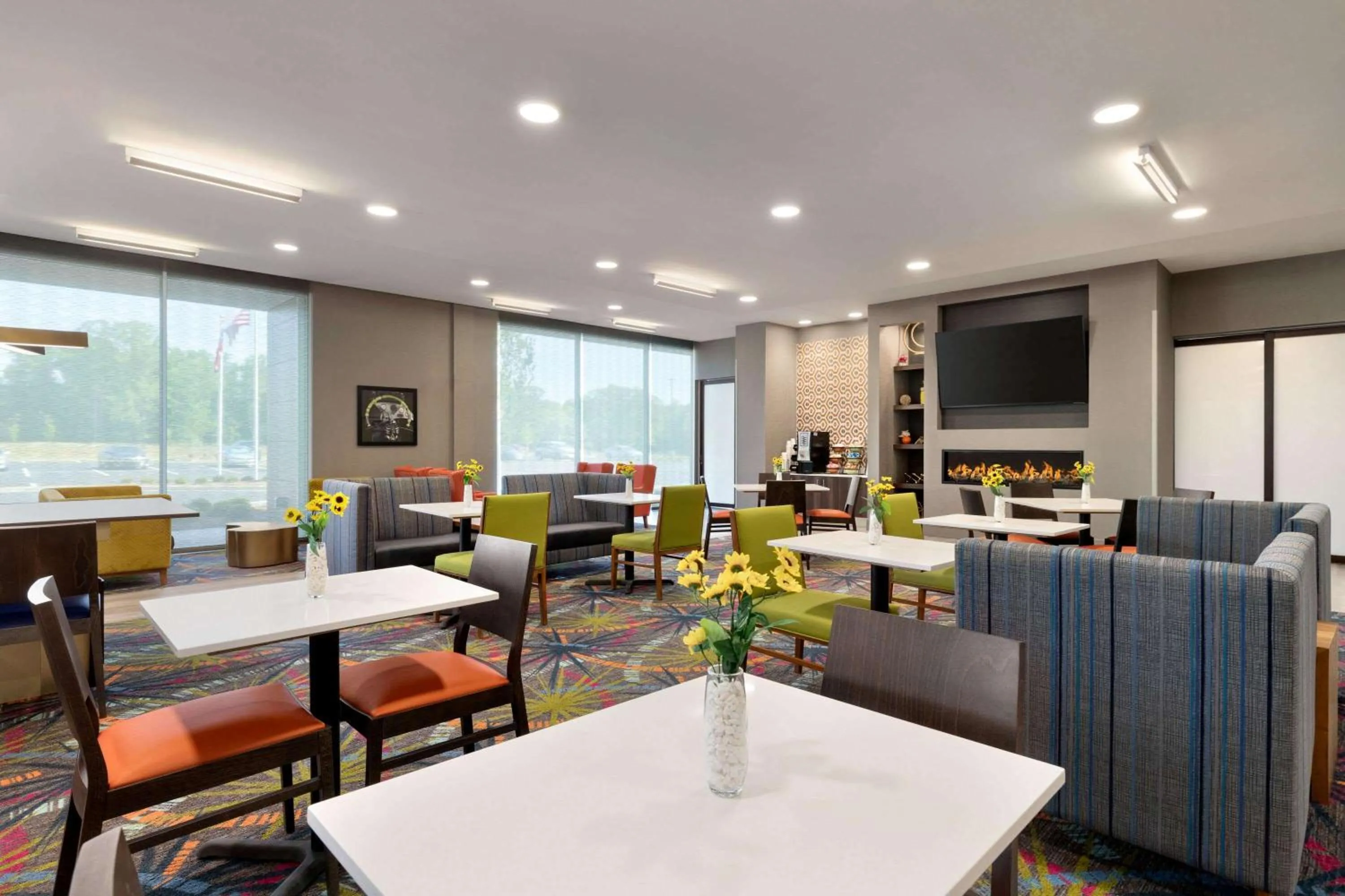 Restaurant/places to eat in La Quinta Inn & Suites by Wyndham Braselton