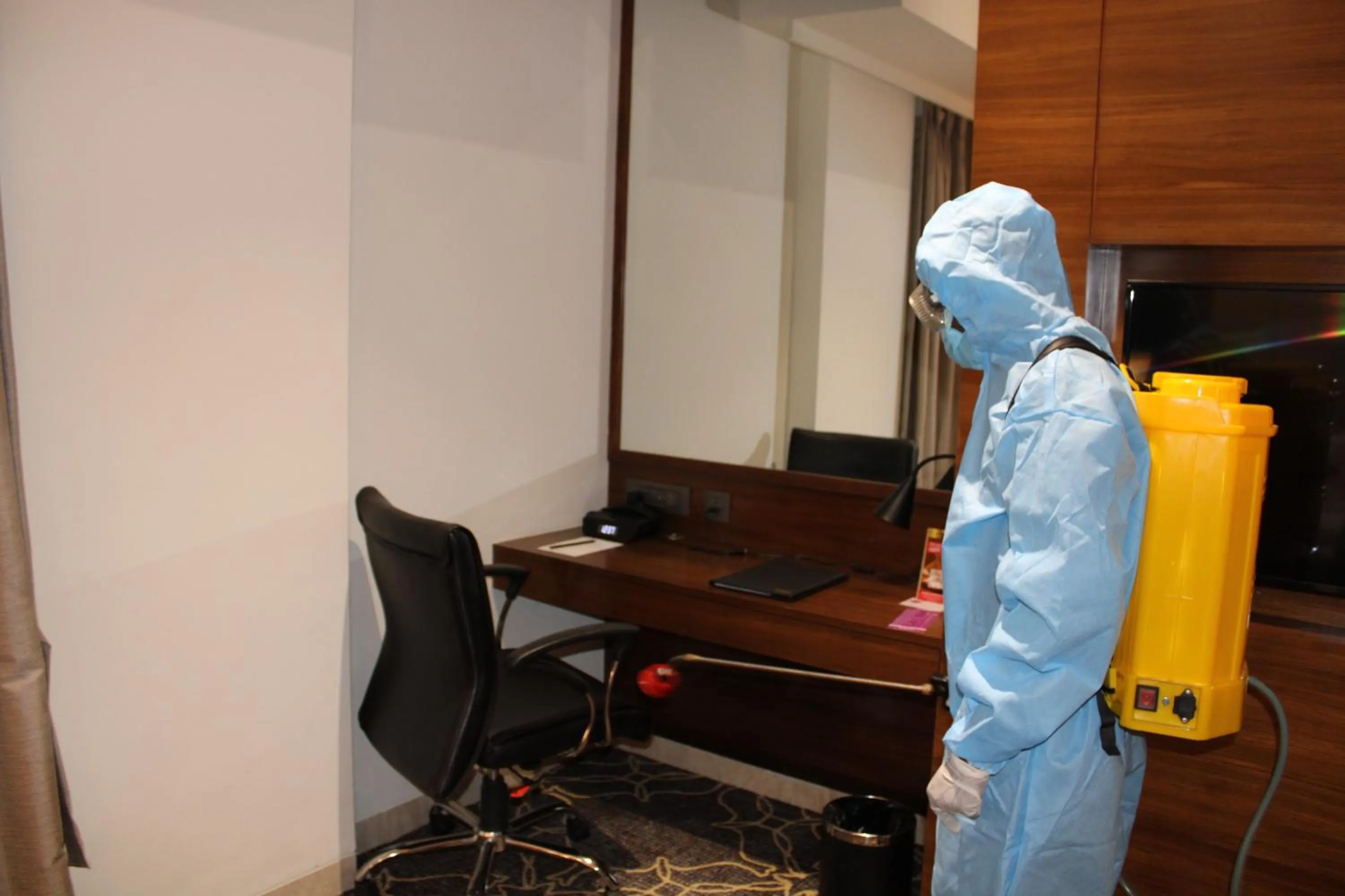 Seating area in Ramada by Wyndham Gandhidham Shinay