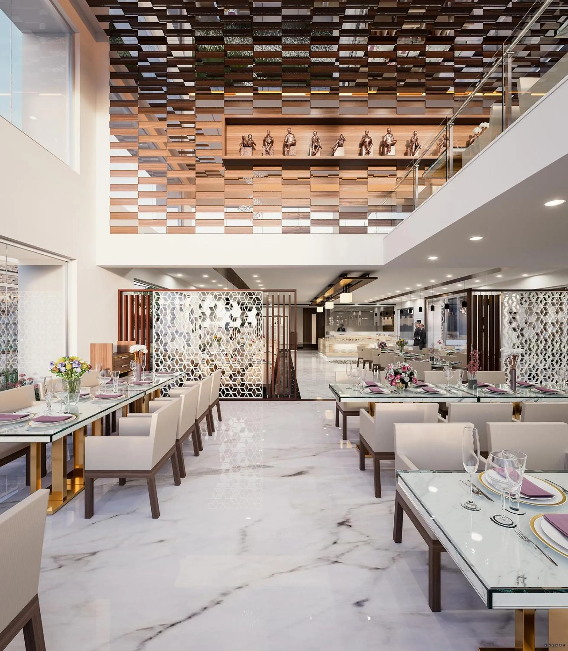 Restaurant/places to eat in Ramada by Wyndham Gandhidham Shinay