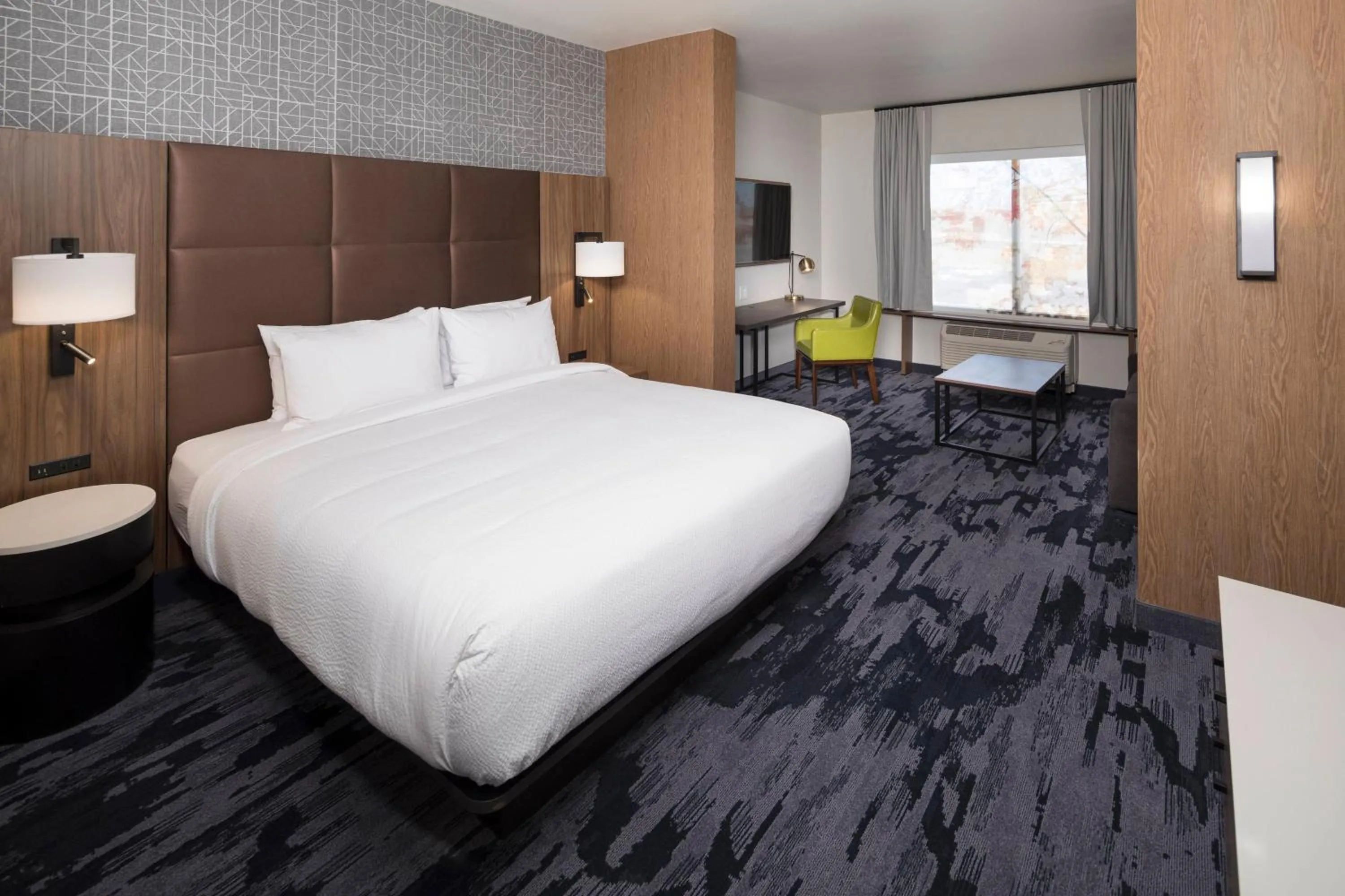 Bedroom, Bed in Fairfield Inn & Suites by Marriott Oklahoma City Downtown